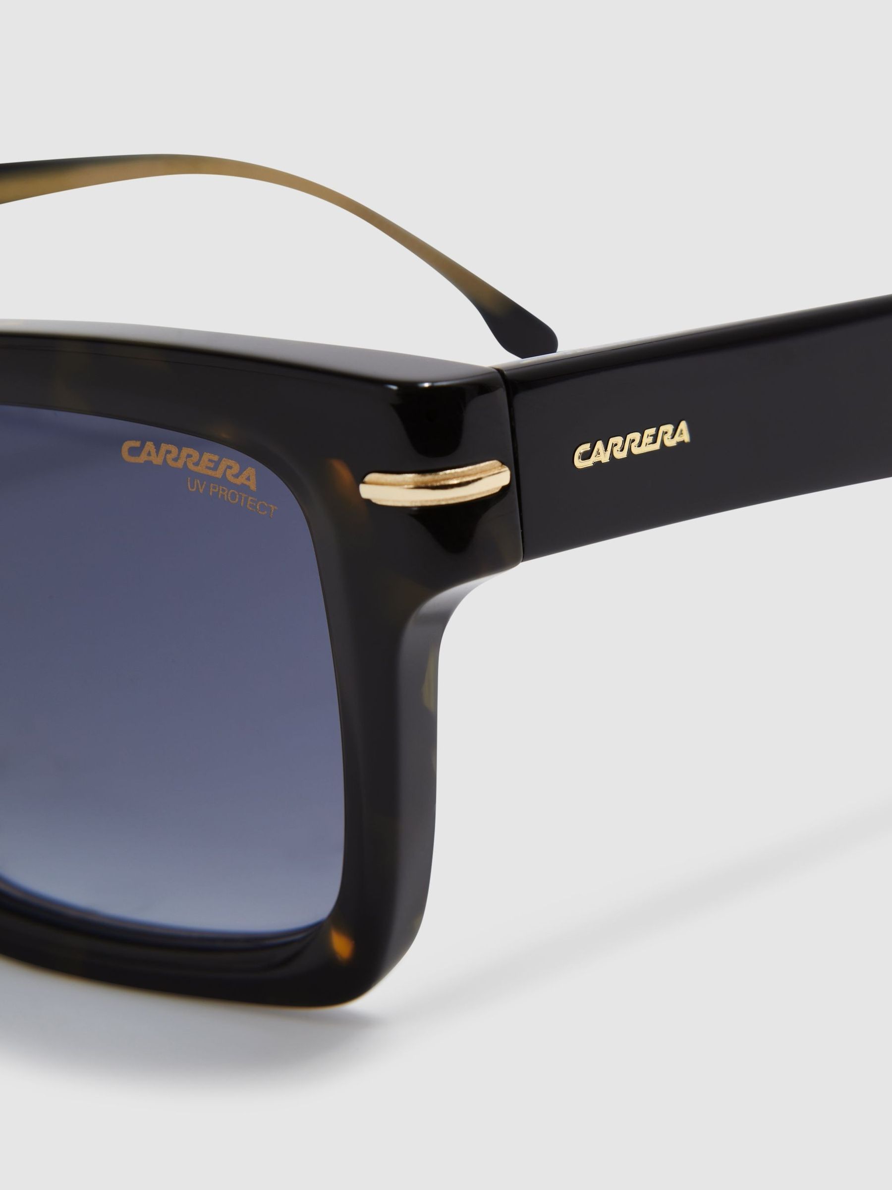 Carrera Eyewear Rectangular Tortoiseshell Sunglasses in Tortoise - Image 5 of 5