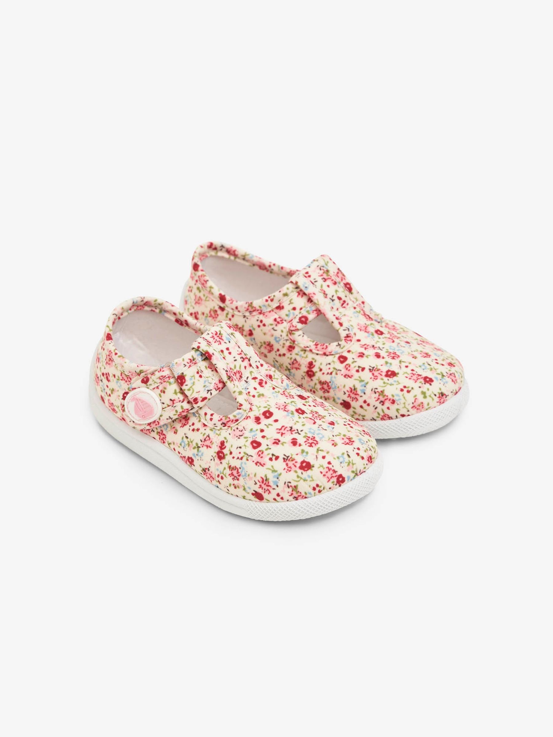 Ditsy Girls' Canvas Summer Shoes - Image 1 of 1