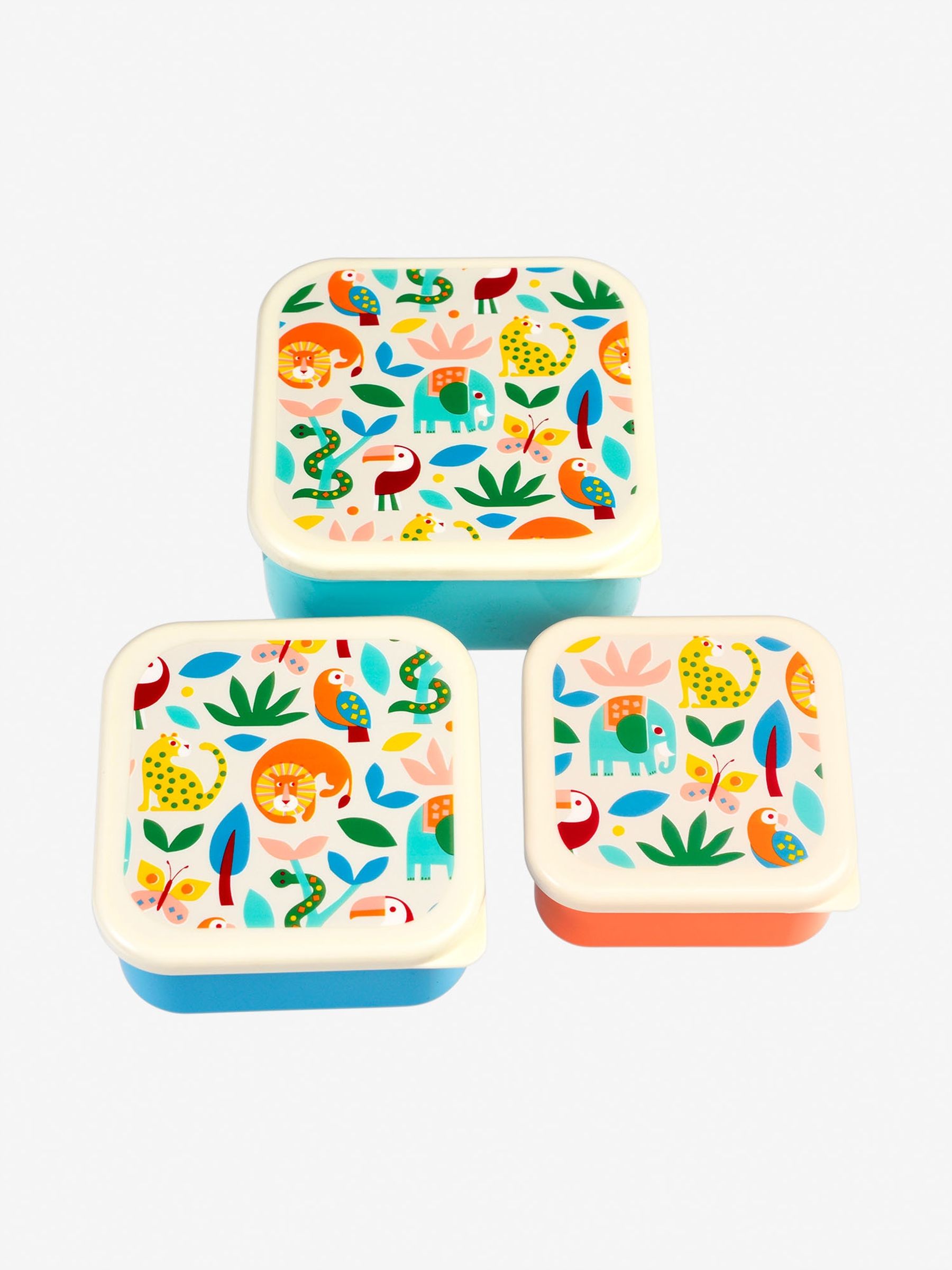 Rex London Wild Wonders Snack Pots 3-Pack - Image 1 of 3