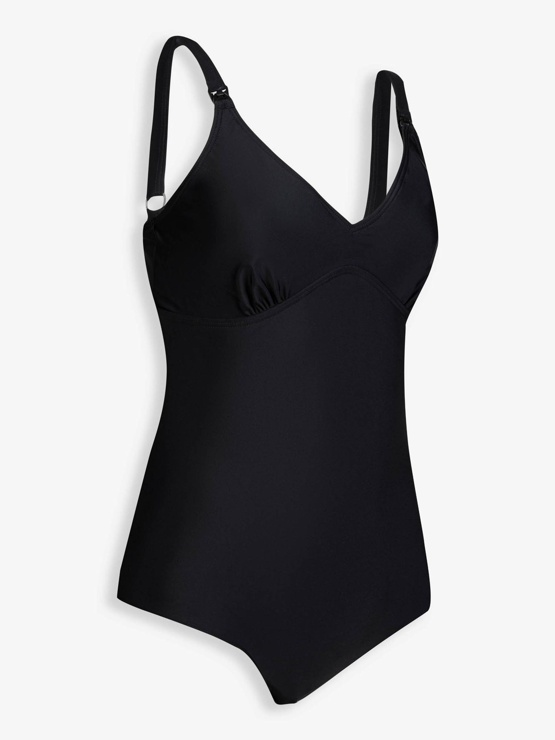 Black Postnatal Support & Nursing Swimsuit - Image 2 of 4