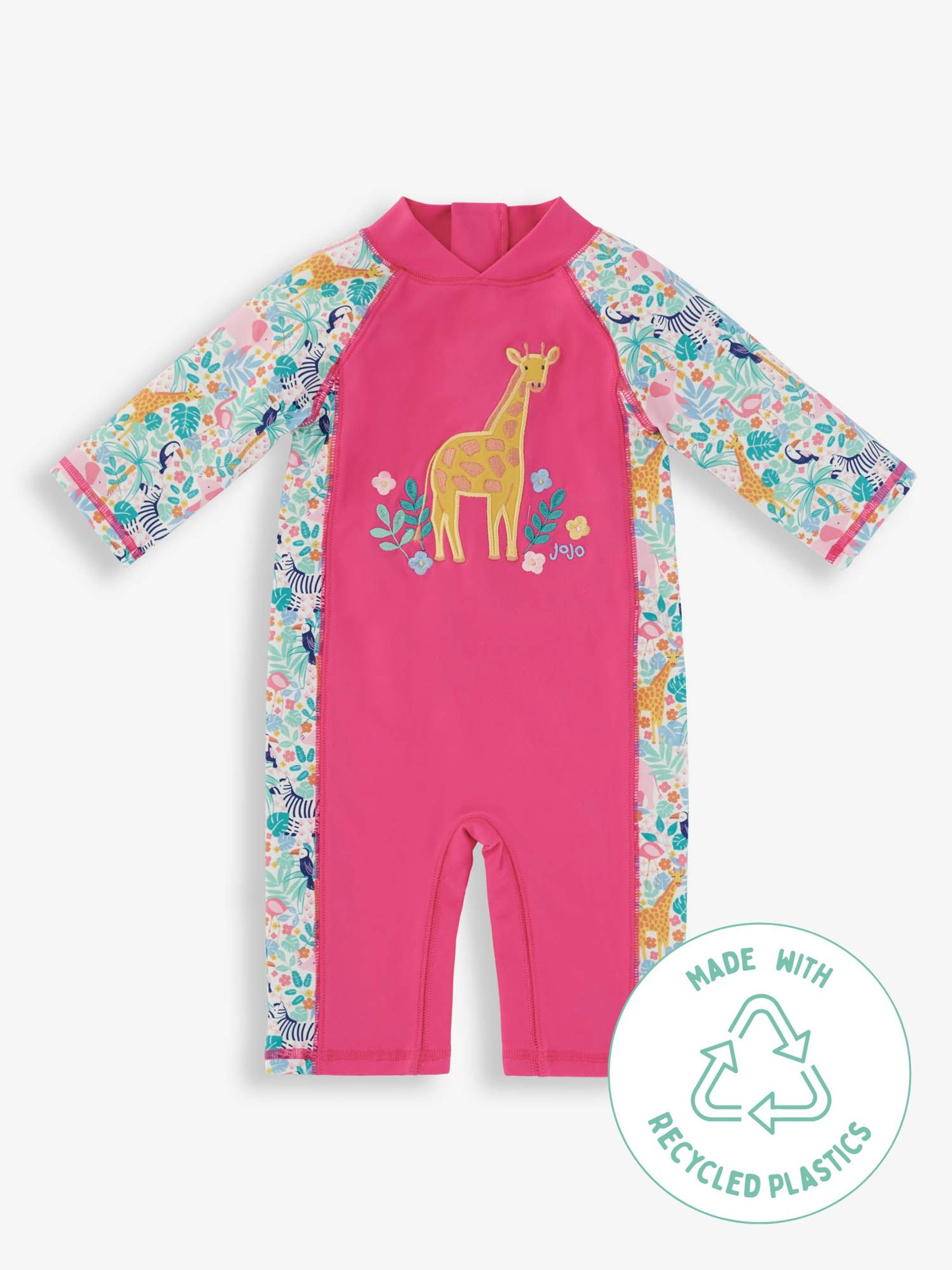 Pink Jungle UPF 50 1-Piece Sun Protection Suit - Image 5 of 5