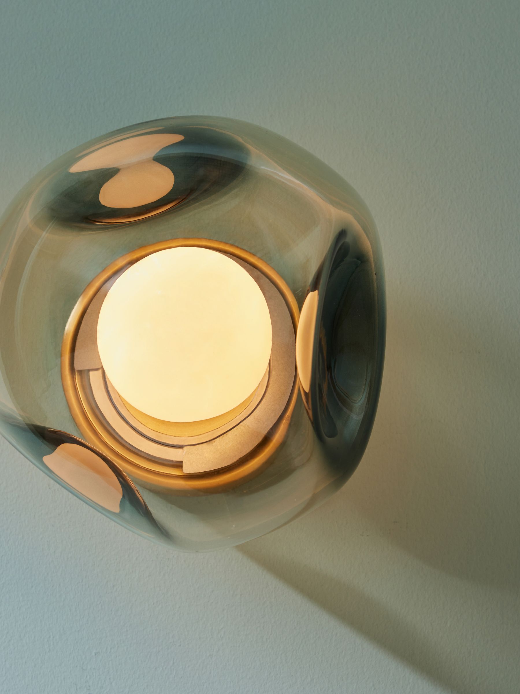 Astrid Wall Light in Grey - Image 2 of 3