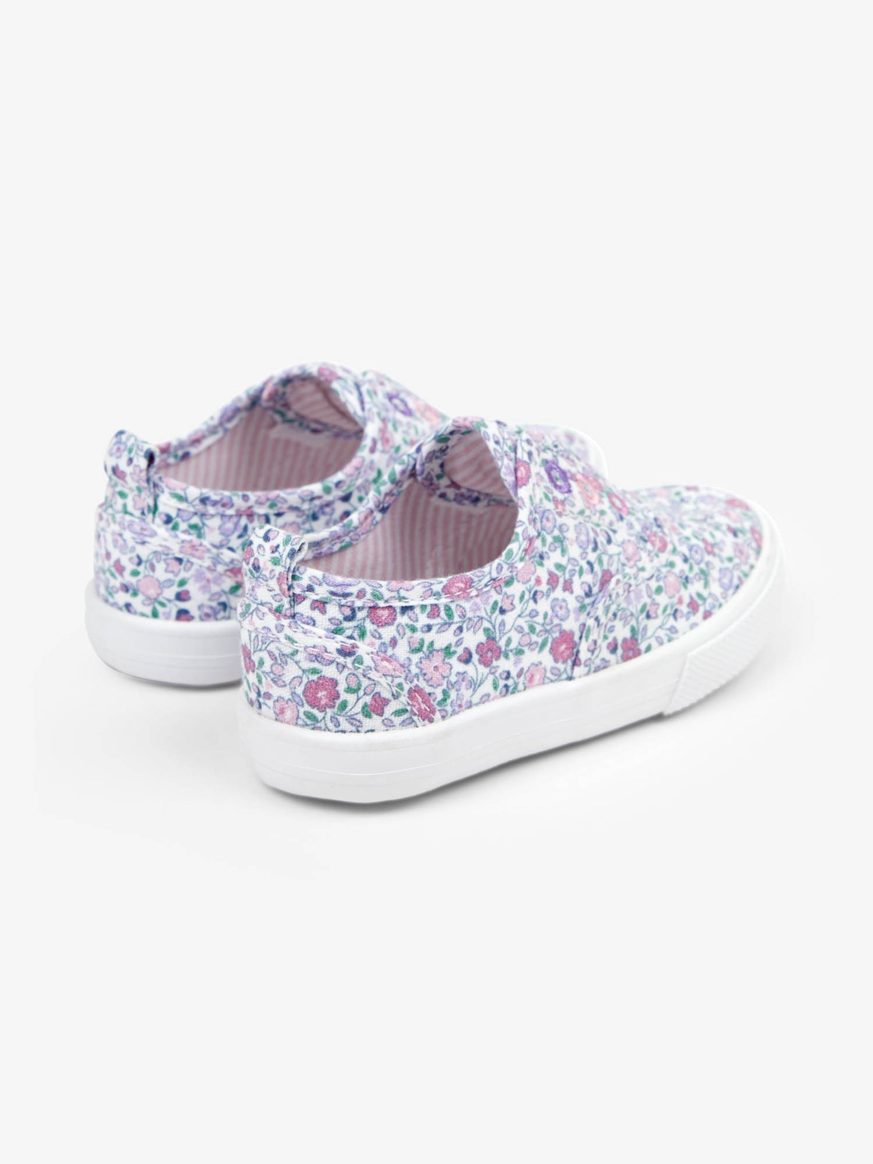 Pink Printed Plimsoles - Image 12 of 14