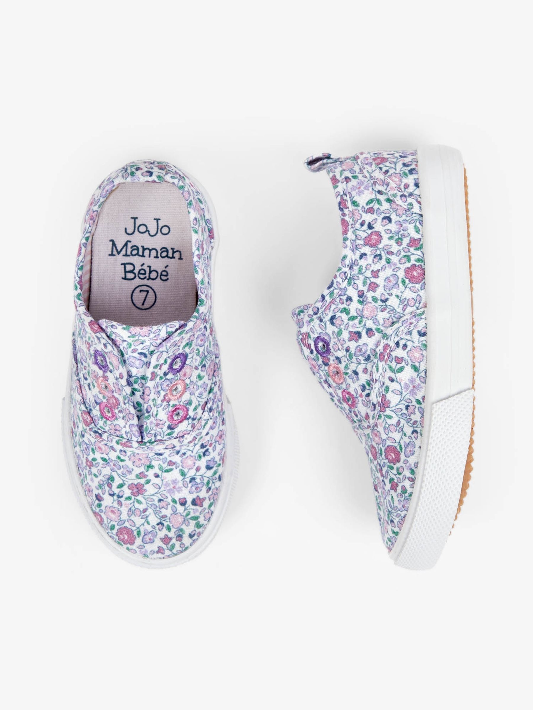 Pink Printed Plimsoles - Image 14 of 14