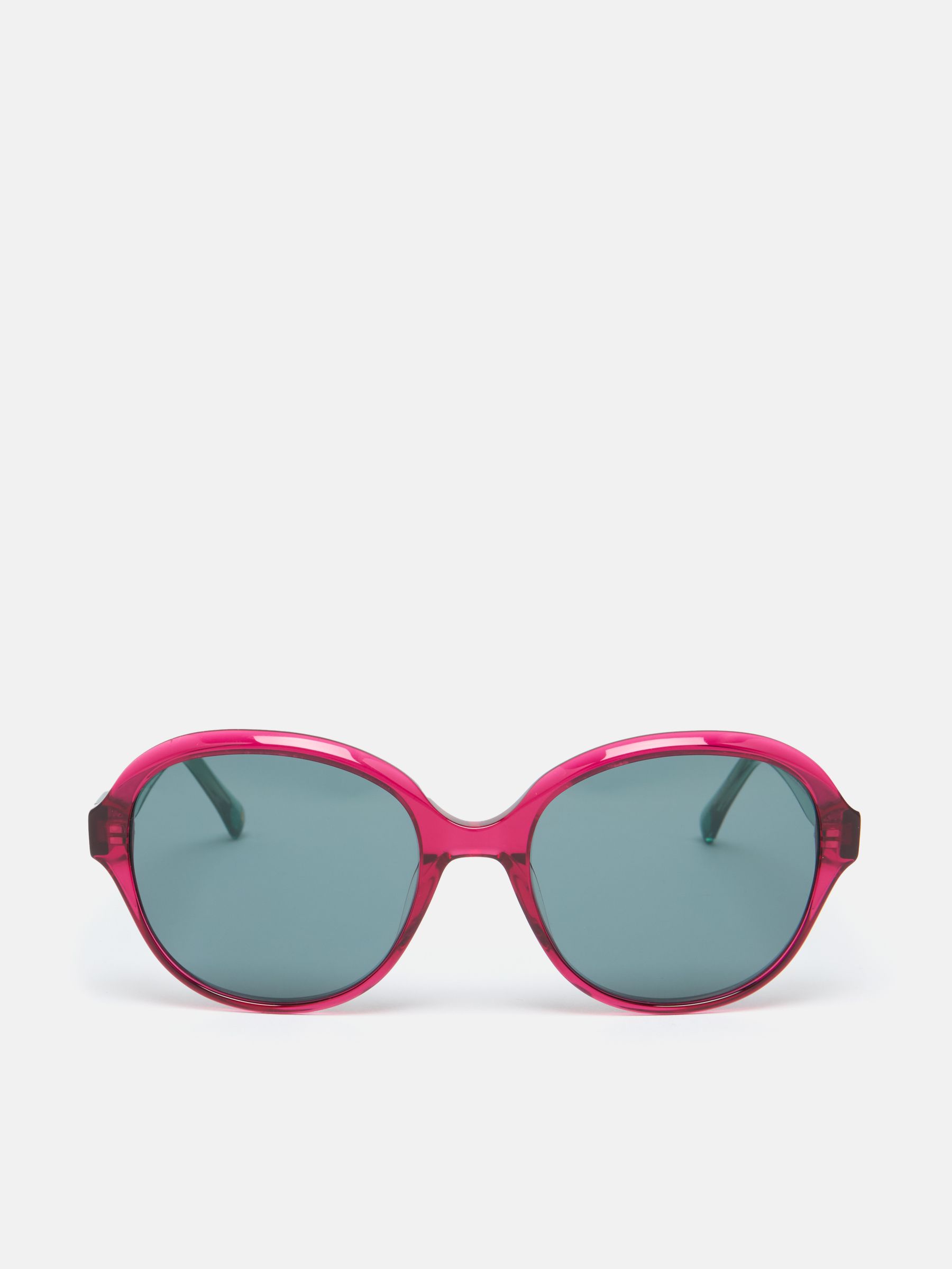 Hyacinth Red Round Rimmed Sunglasses - Image 2 of 4