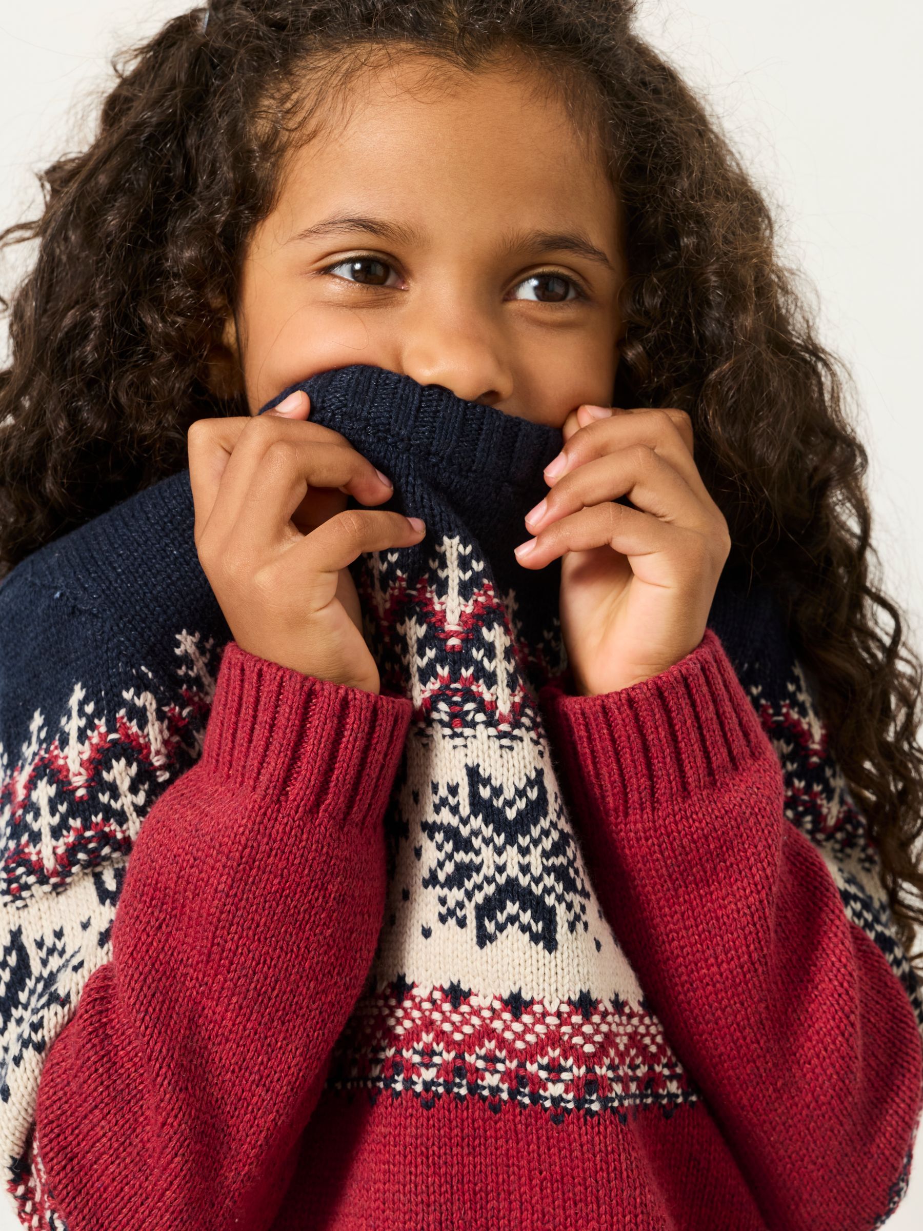 Kids Matching Family Red Moose Christmas Jumper (3-12yrs) - Image 6 of 7