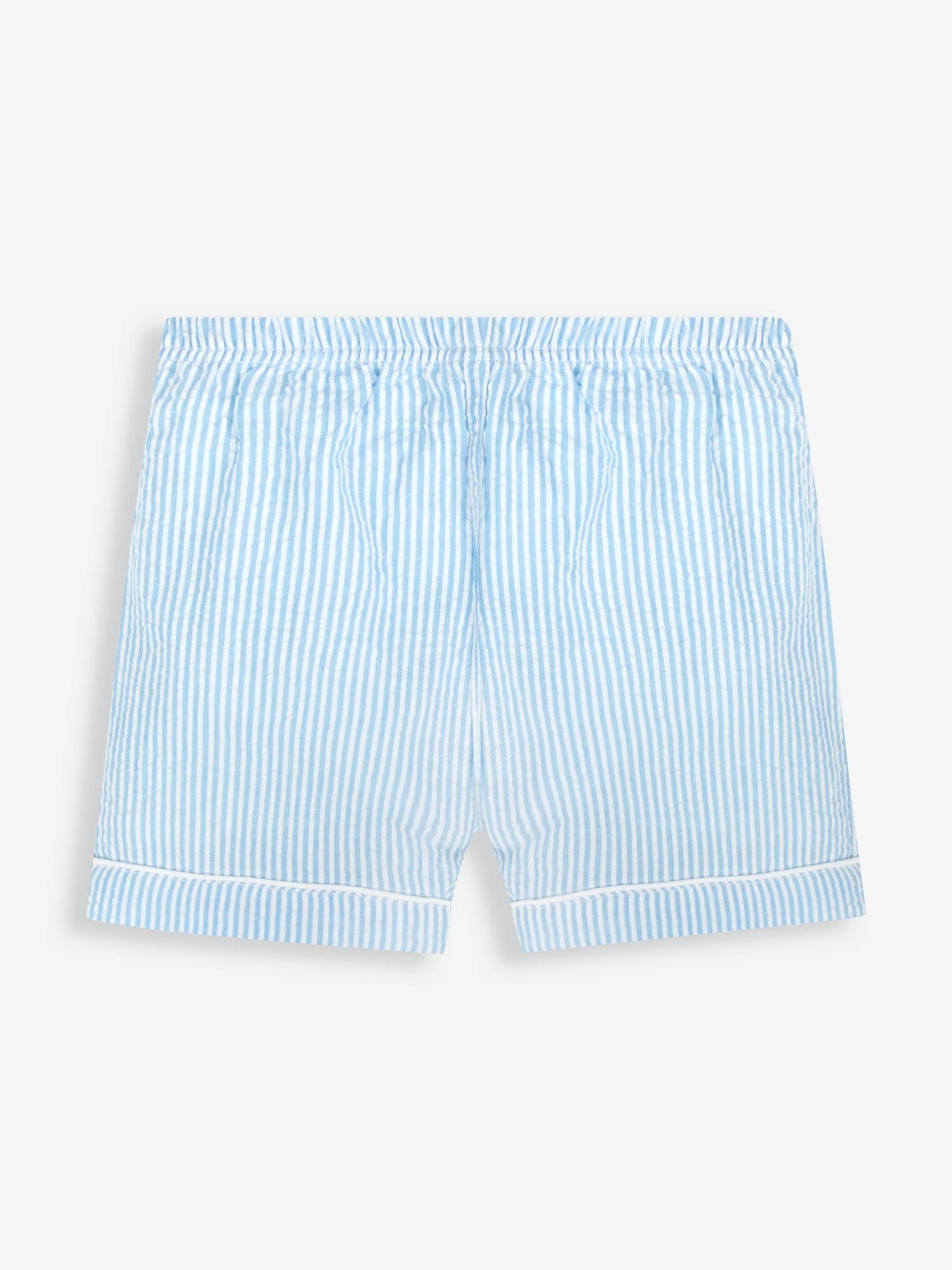 Blue Woven Pyjamas - Image 4 of 5
