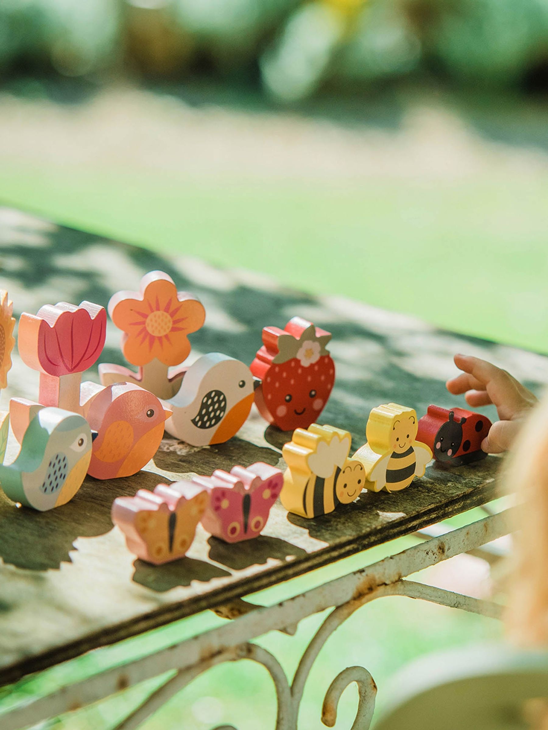 Orange Tree Toys Stacking Spring Garden - Image 6 of 8