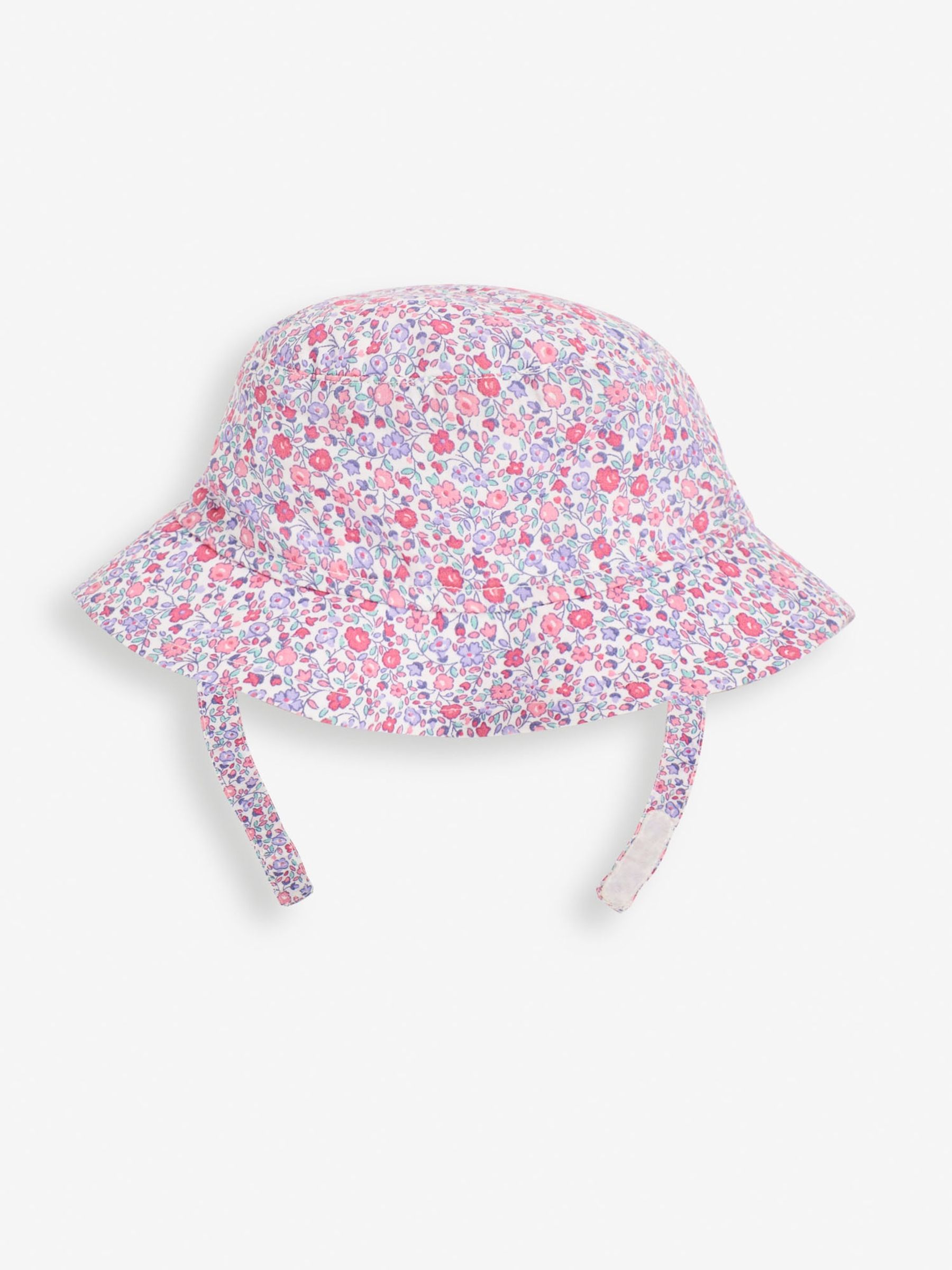 Pink Pastel Ditsy Floral Pretty Sun Hat - Image 1 of 1