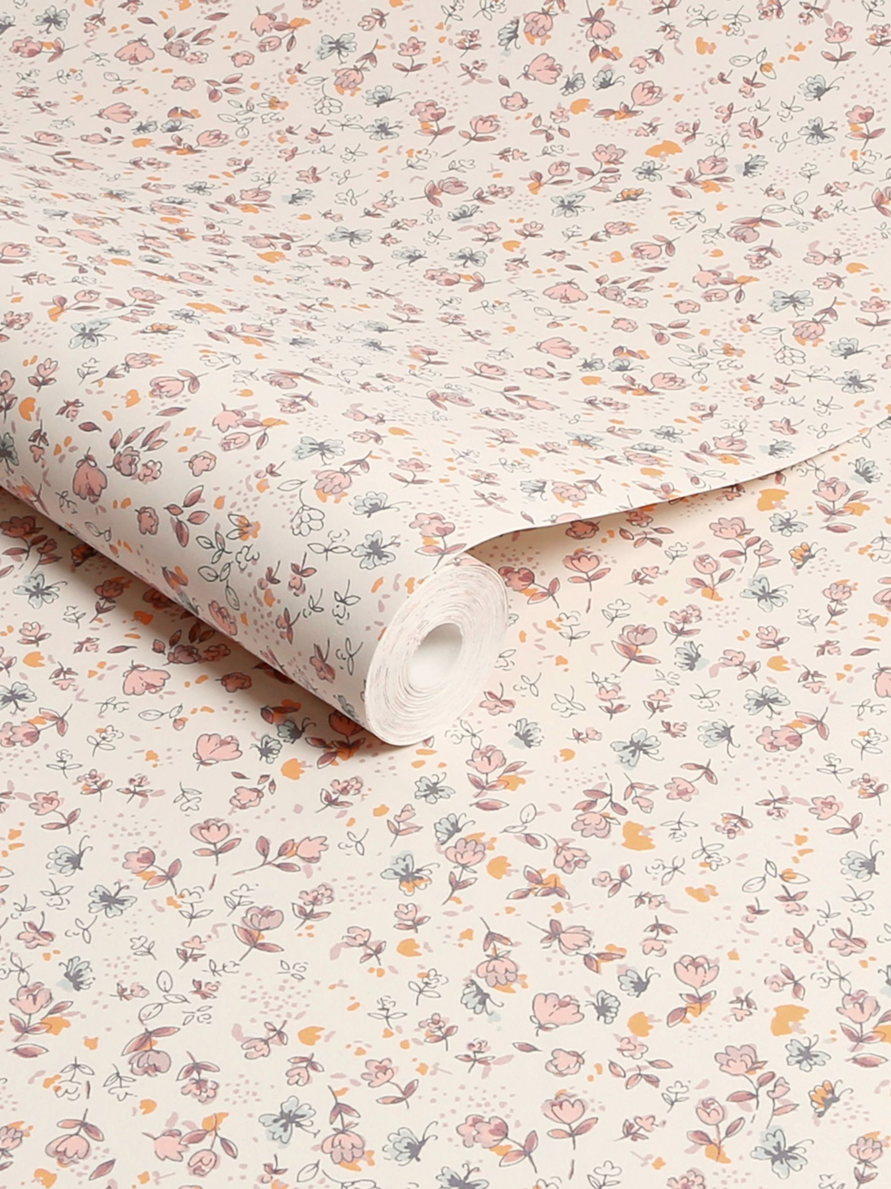 Next Natural Calm Ditsy Floral 10M Wallpaper - Image 5 of 6