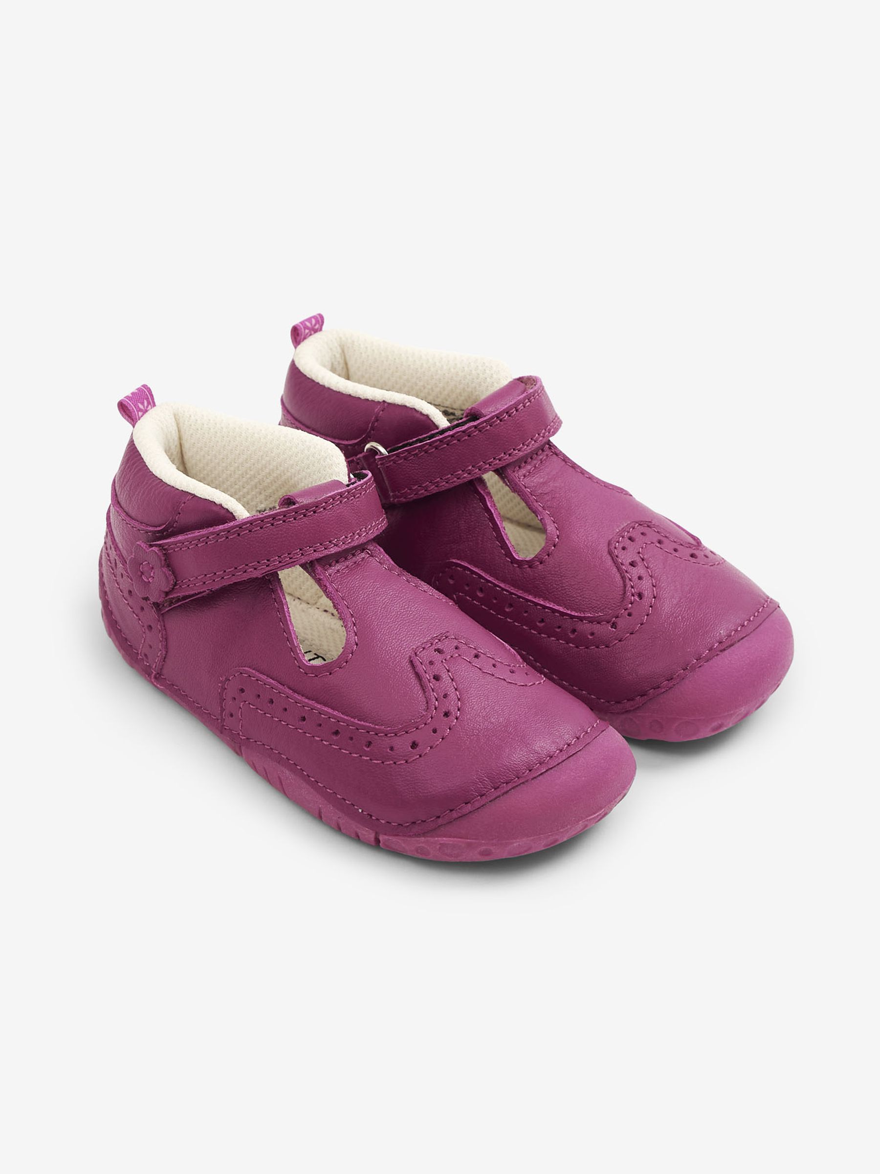 Berry Girls' Start-Rite Patent Leather Pre Walker Shoes - Image 2 of 5