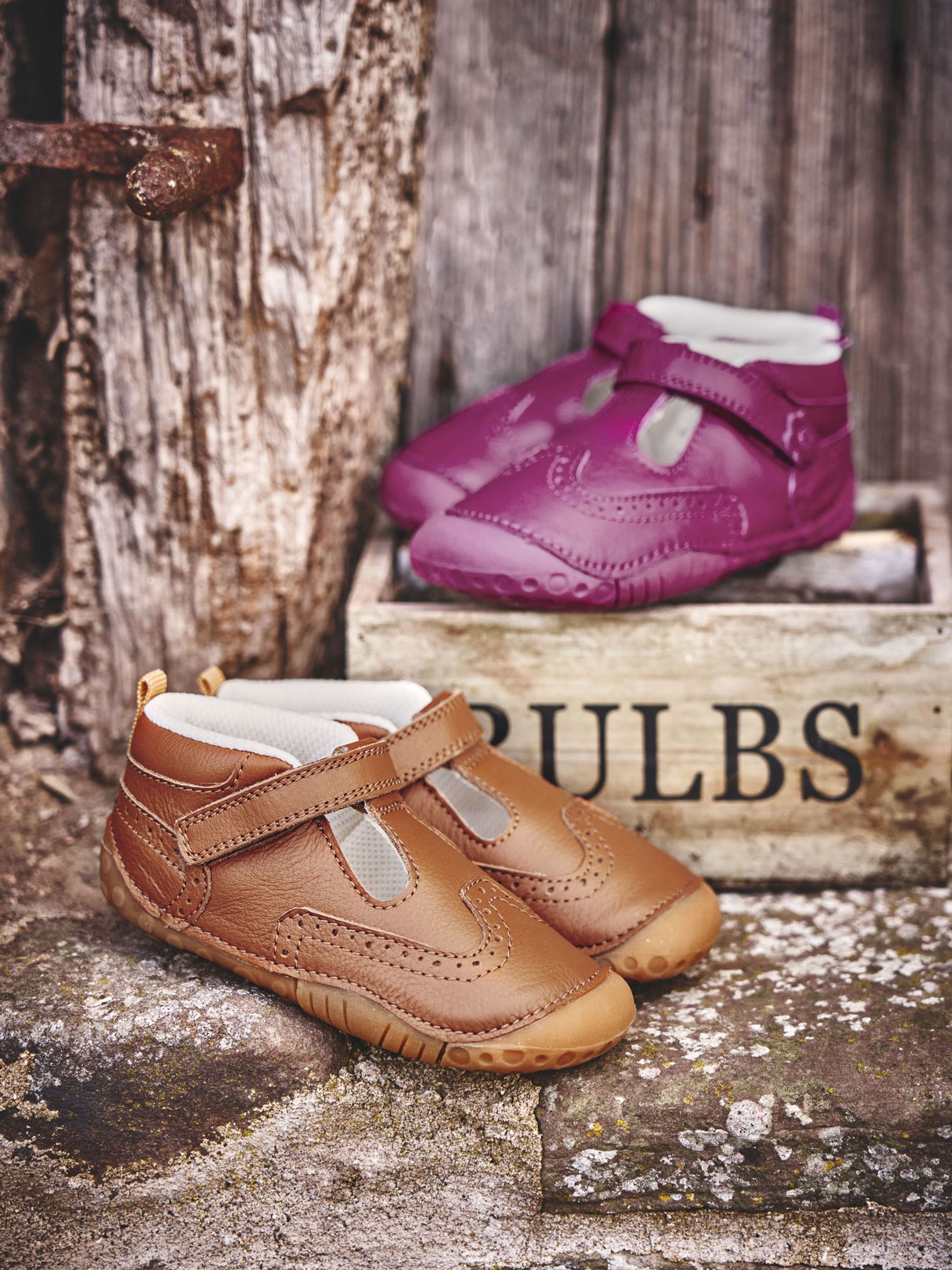 Berry Girls' Start-Rite Patent Leather Pre Walker Shoes - Image 5 of 5