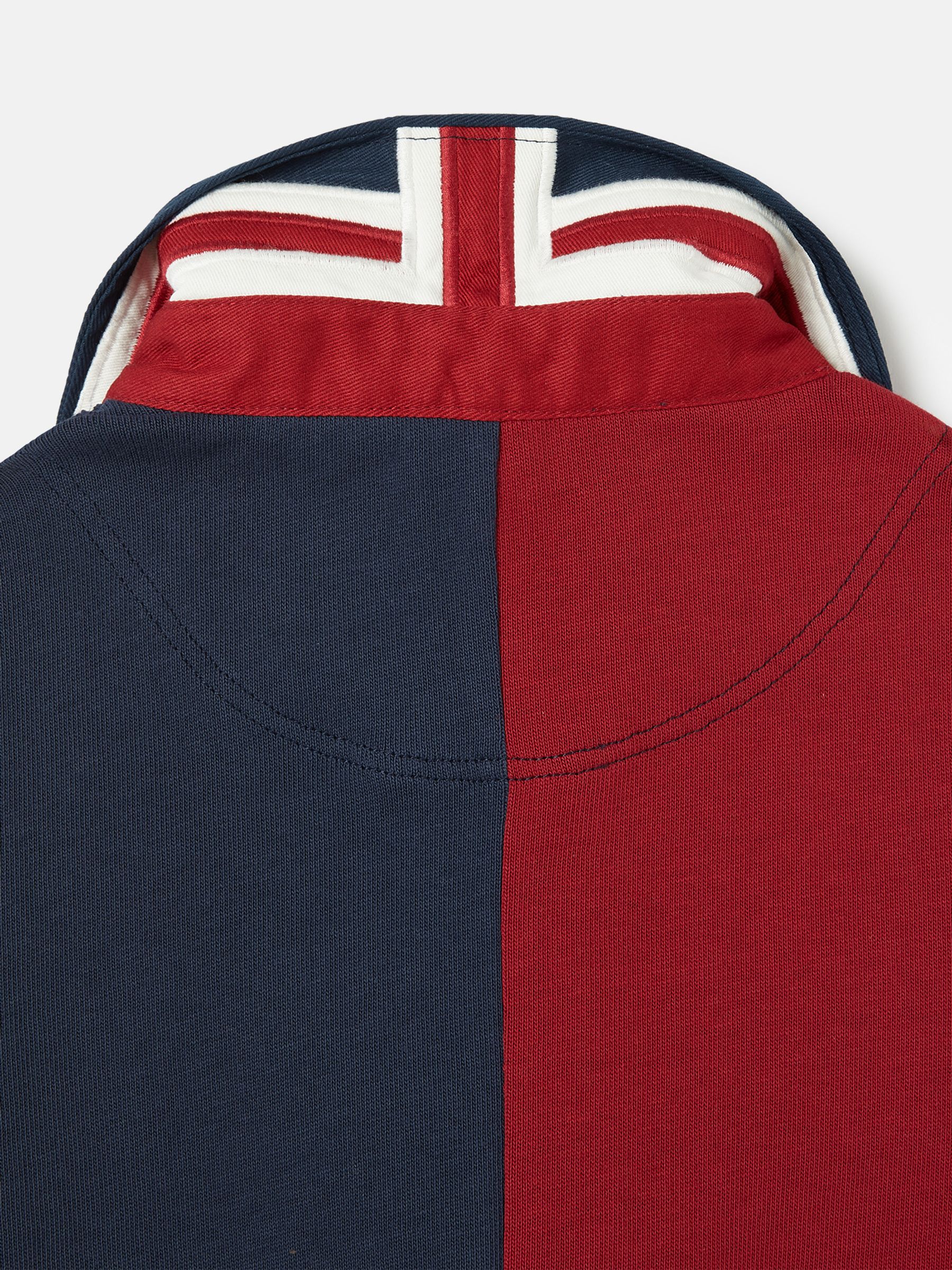 Union Blue Cotton Rugby Shirt - Image 3 of 6
