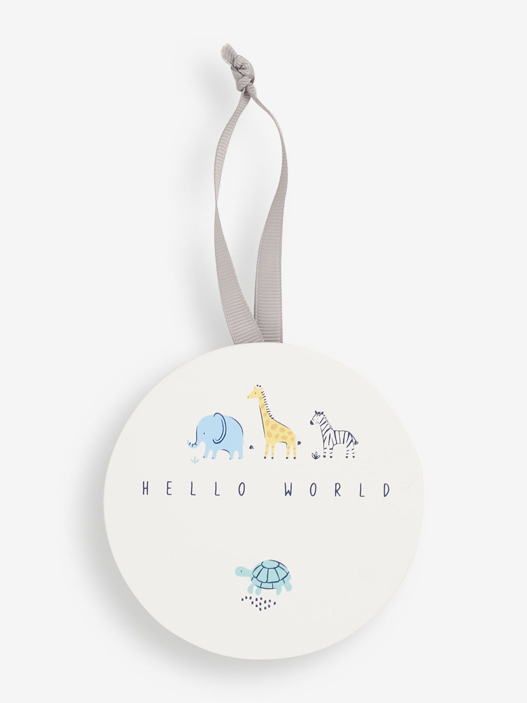 Hello World Plaque - Image 1 of 2