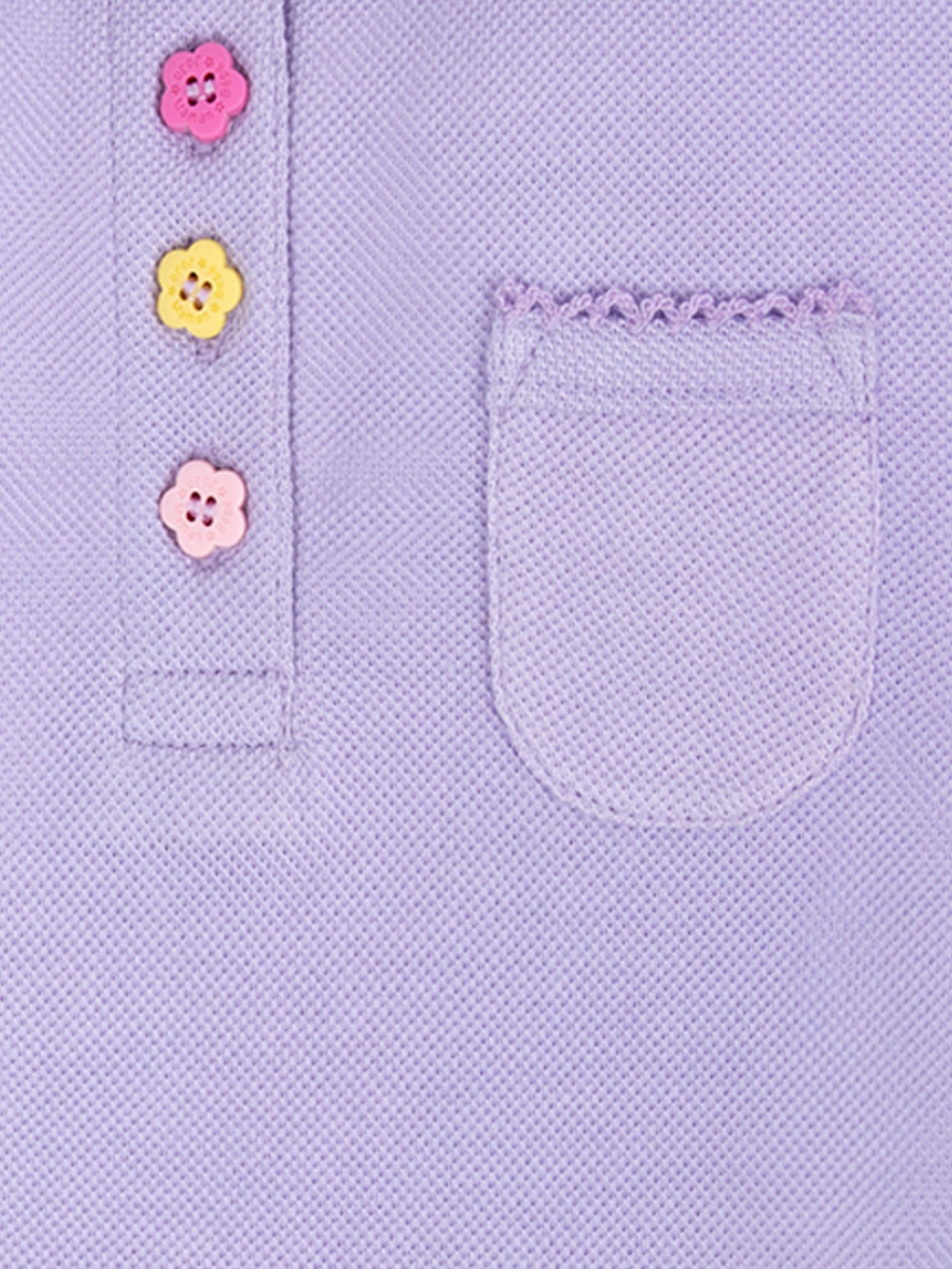 Lilac Purple Polo Shirt - Image 3 of 3