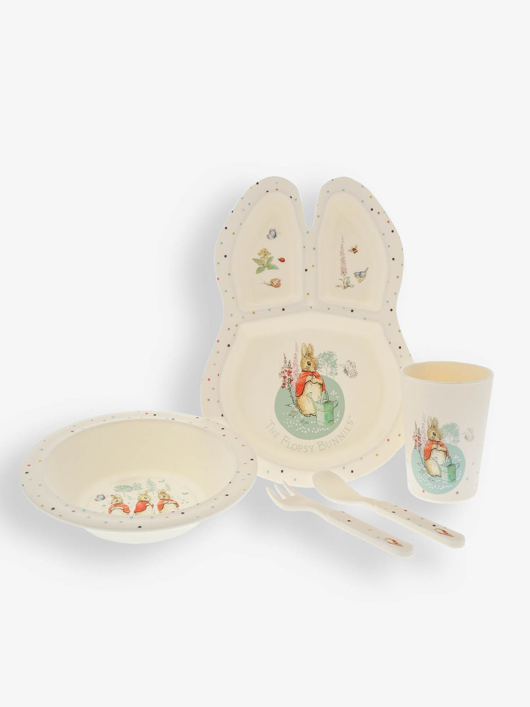 Flopsy Bunny Dinner Set - Image 1 of 12