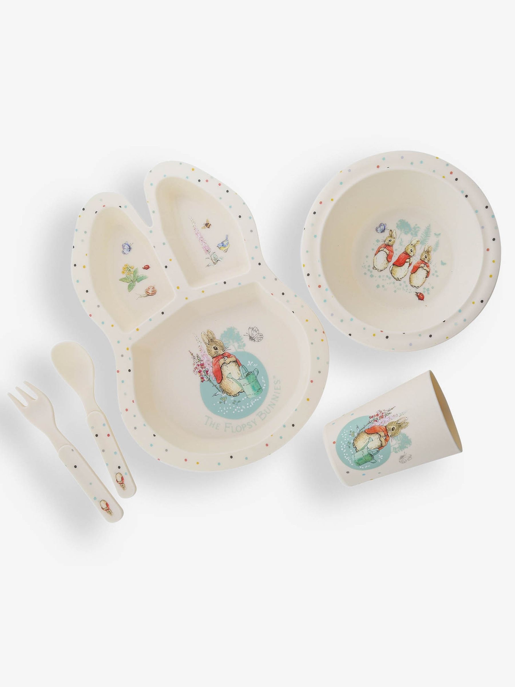 Flopsy Bunny Dinner Set - Image 9 of 12