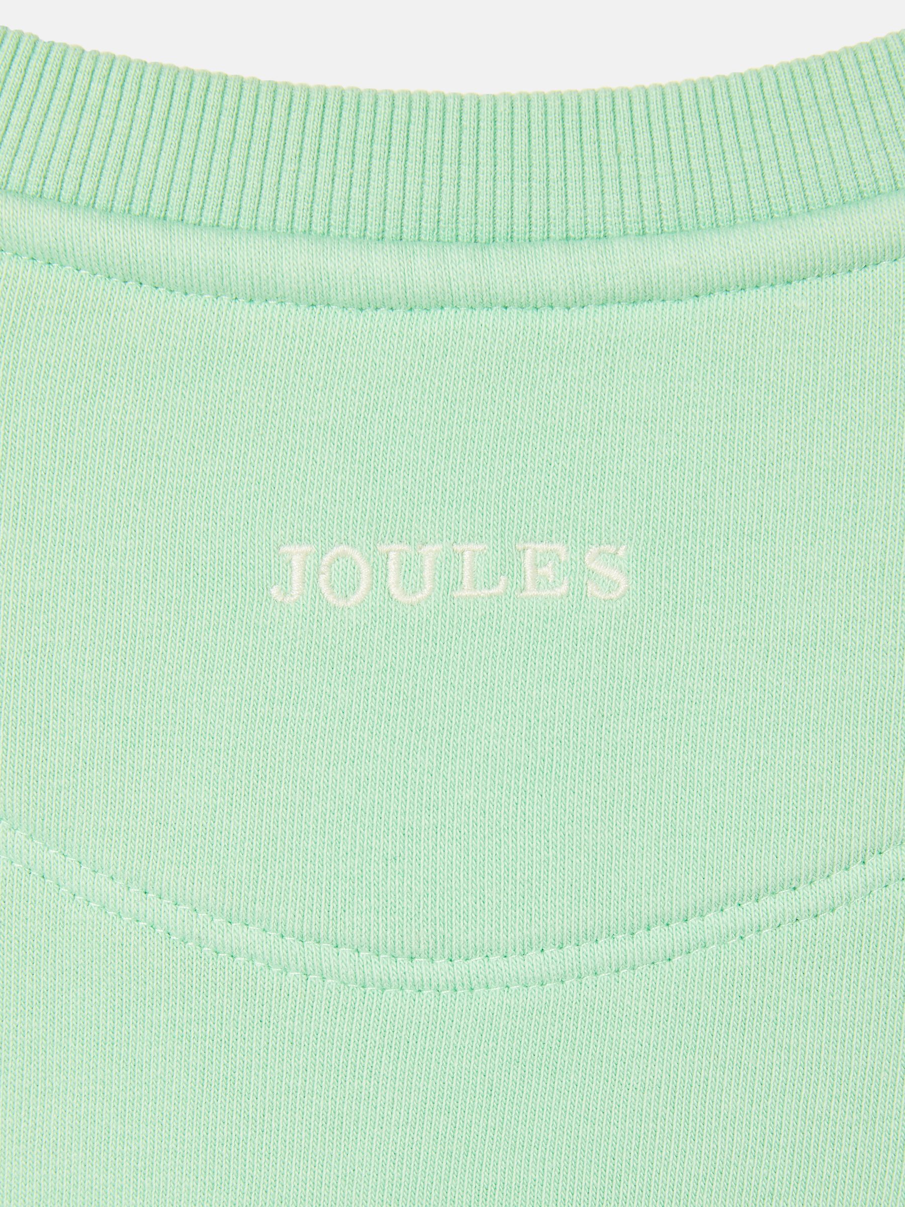 Kids' Sundaze Green Crew Neck Slogan Sweatshirt - Image 2 of 5