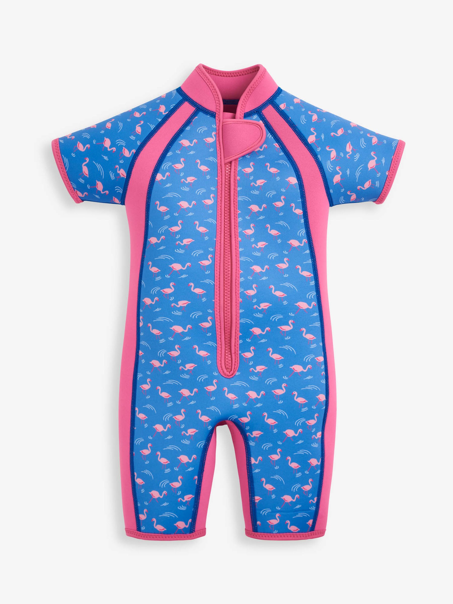 Blue Floral Print Junior Wetsuit - Image 1 of 3