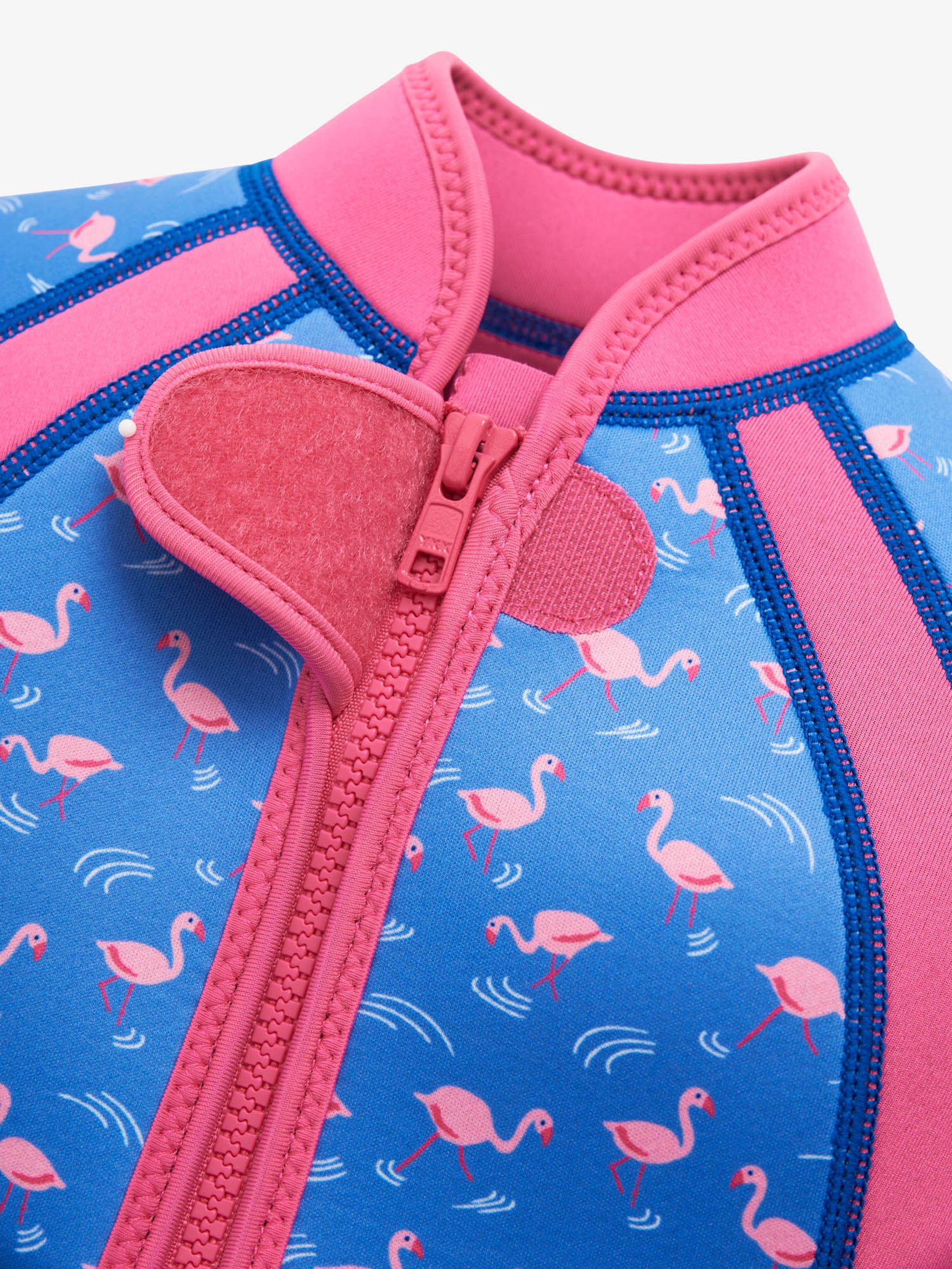 Blue Floral Print Junior Wetsuit - Image 3 of 3