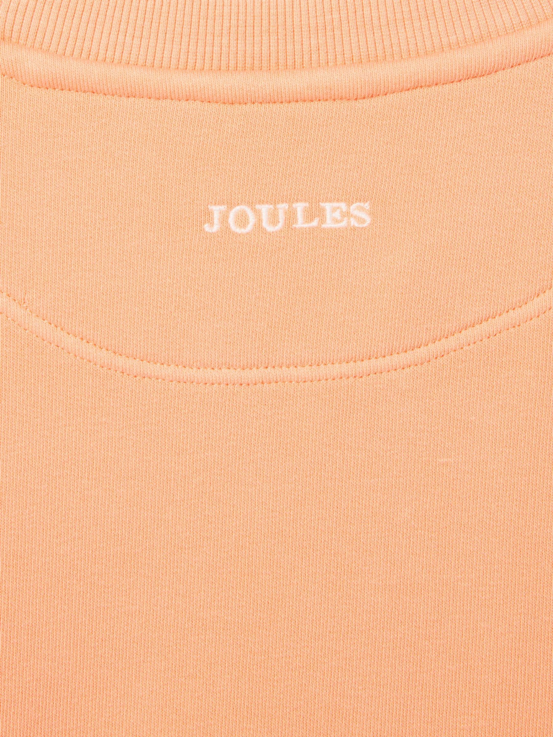 Kids' Sundaze Orange Crew Neck Slogan Sweatshirt - Image 6 of 8