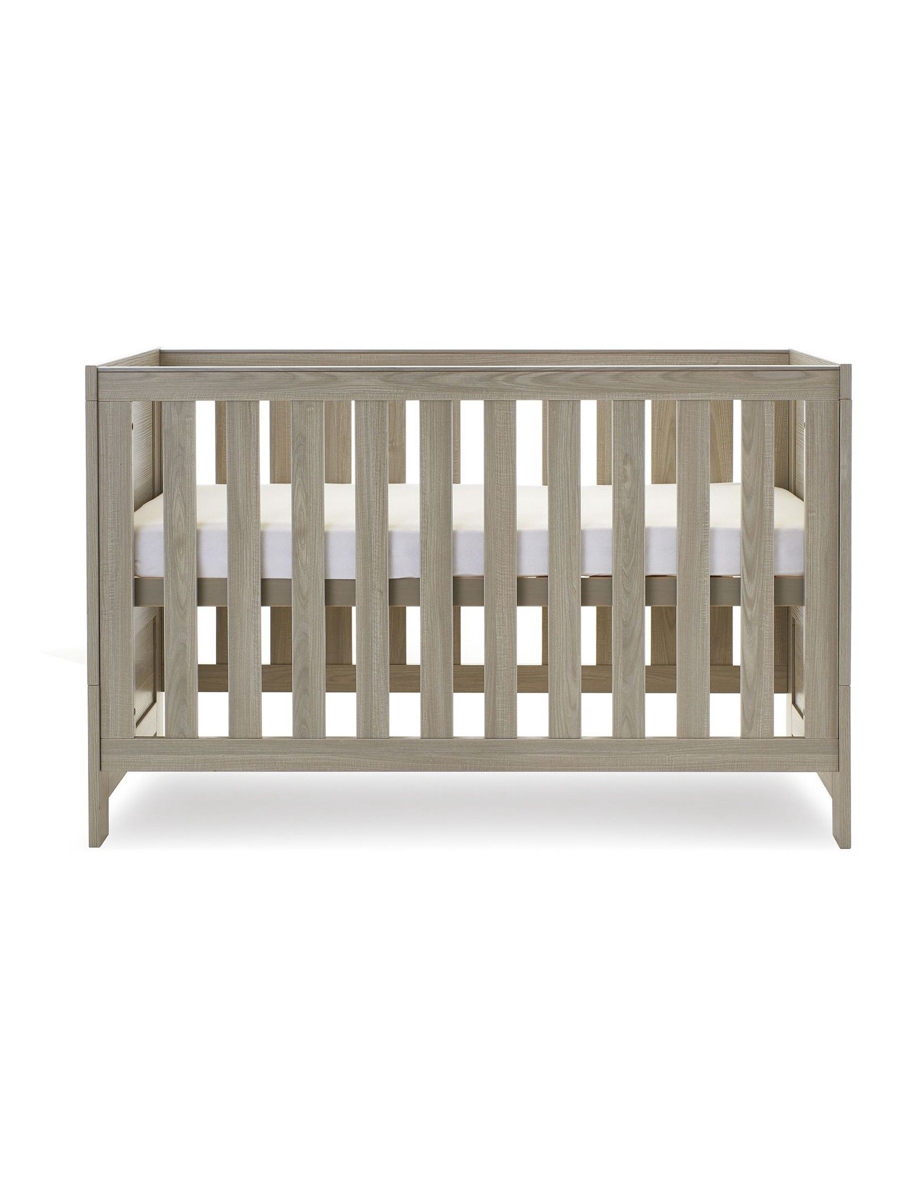 Obaby Grey Wash Nika Cot Bed - Image 3 of 6