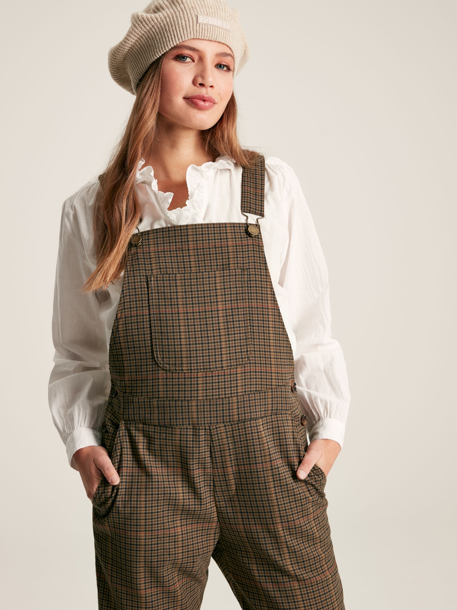 Rampling Green Check Dungarees - Image 9 of 13