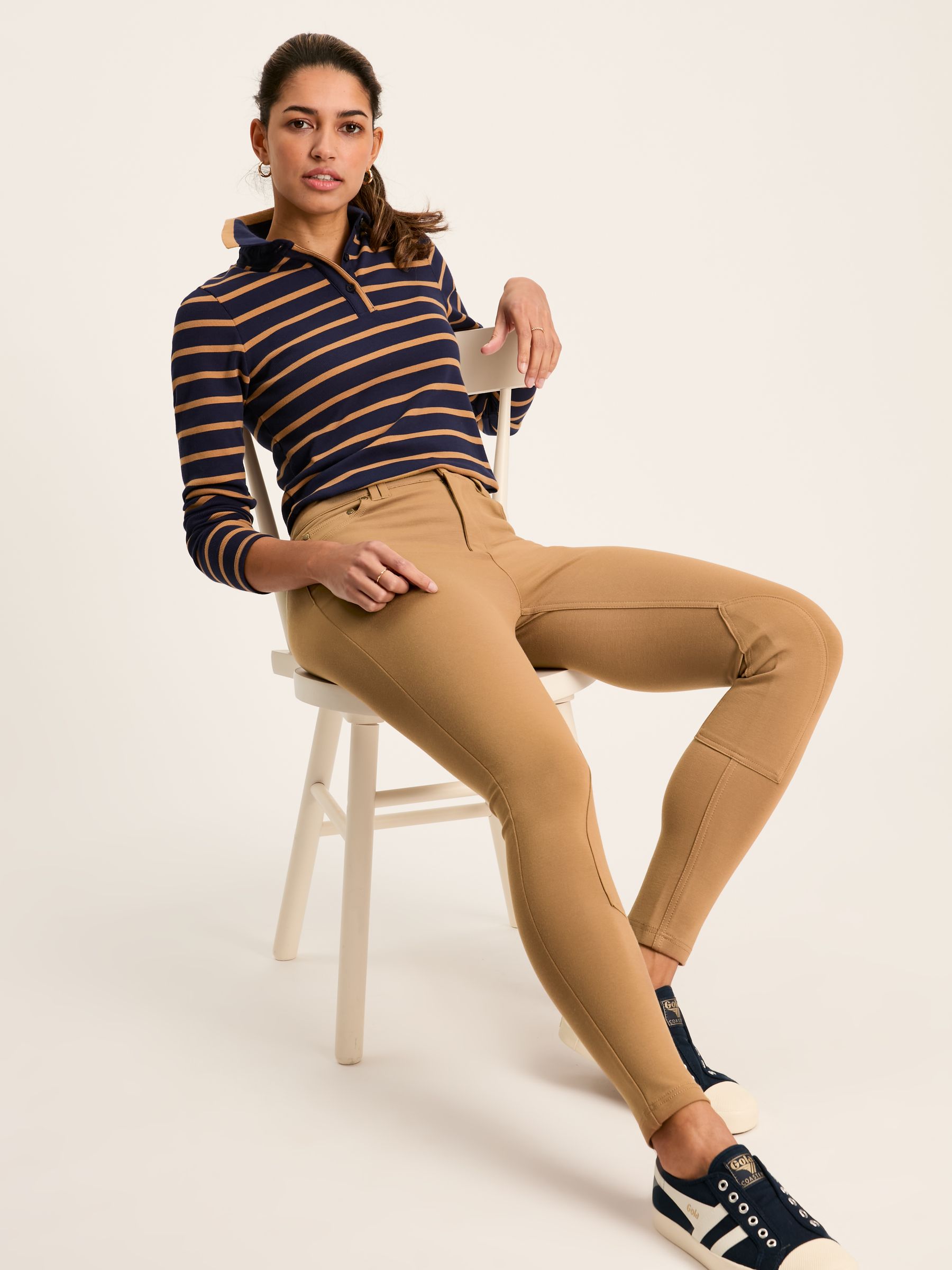 Rue Brown Jodhpur Trousers - Image 3 of 7