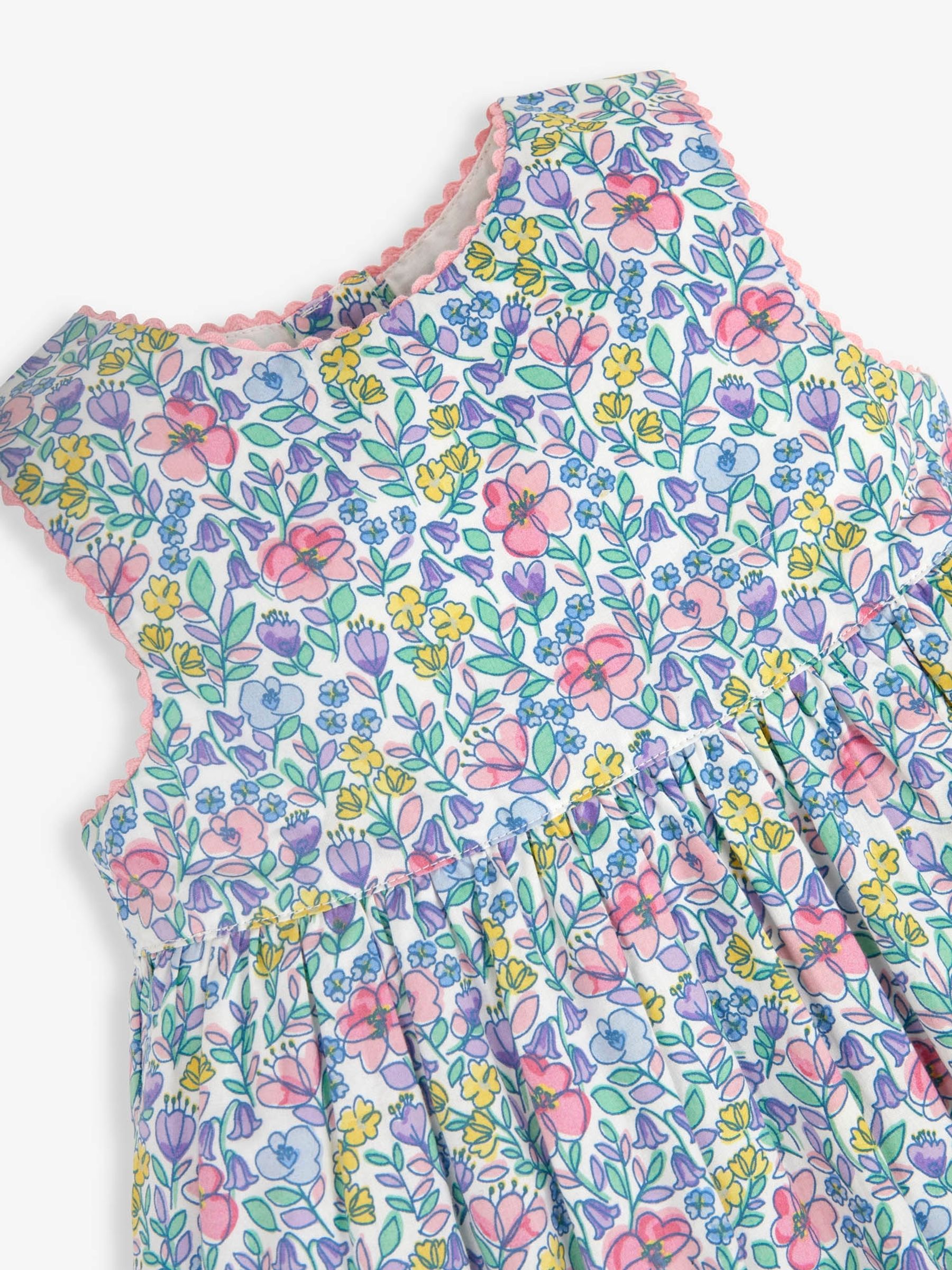 Pink Meadow Floral Print Summer Dress - Image 2 of 2