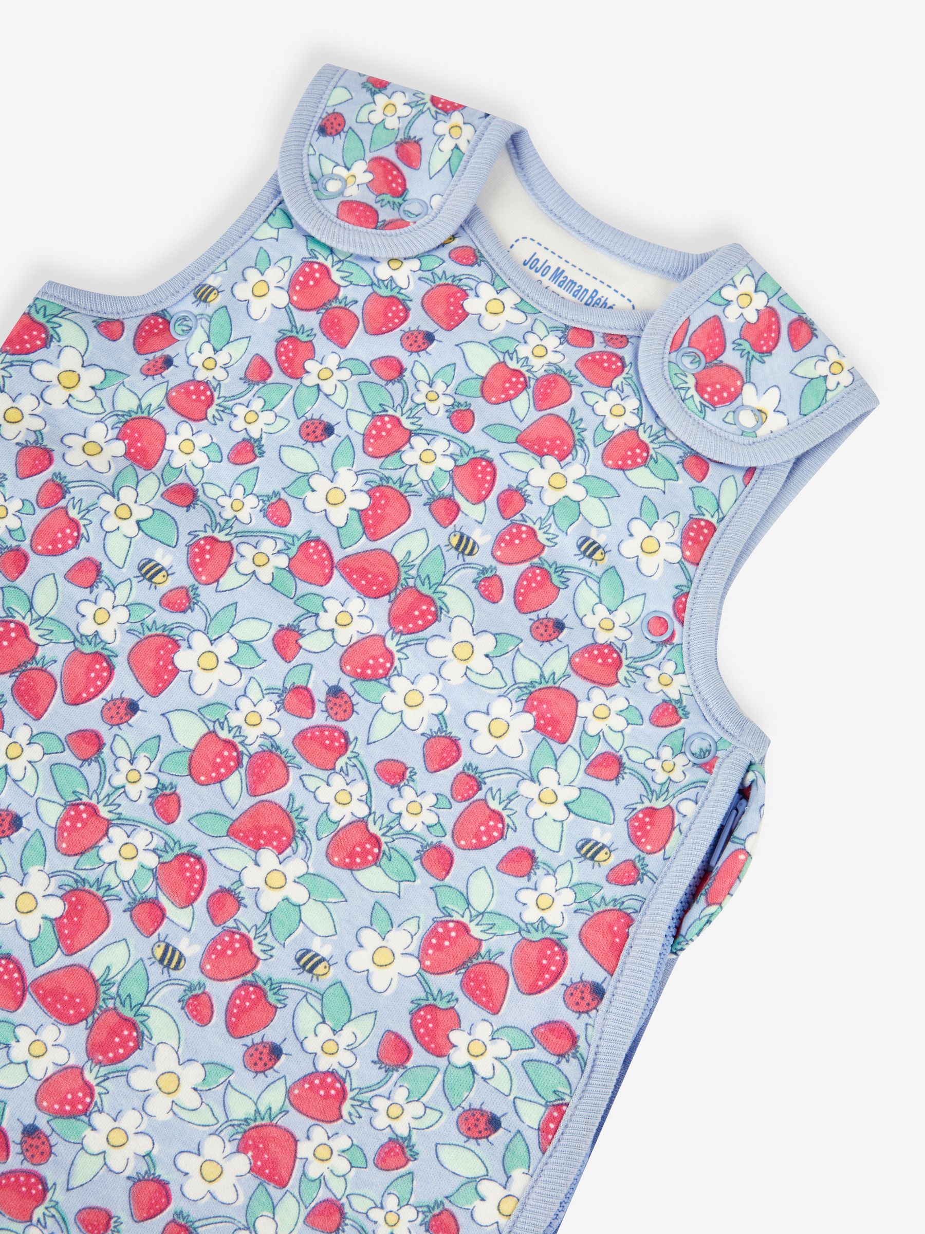 Blue Strawberry 2.5 Tog Baby Sleeping Bag - Image 6 of 6