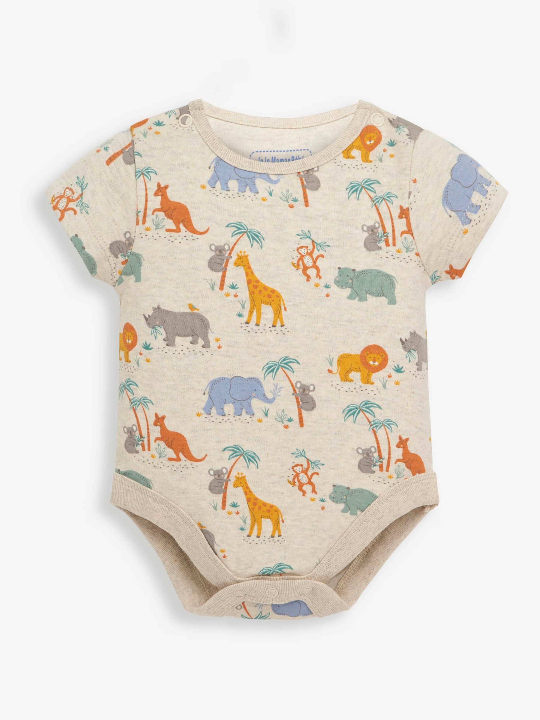 Chambray 2-Piece Safari Baby Dungarees Set - Image 2 of 5