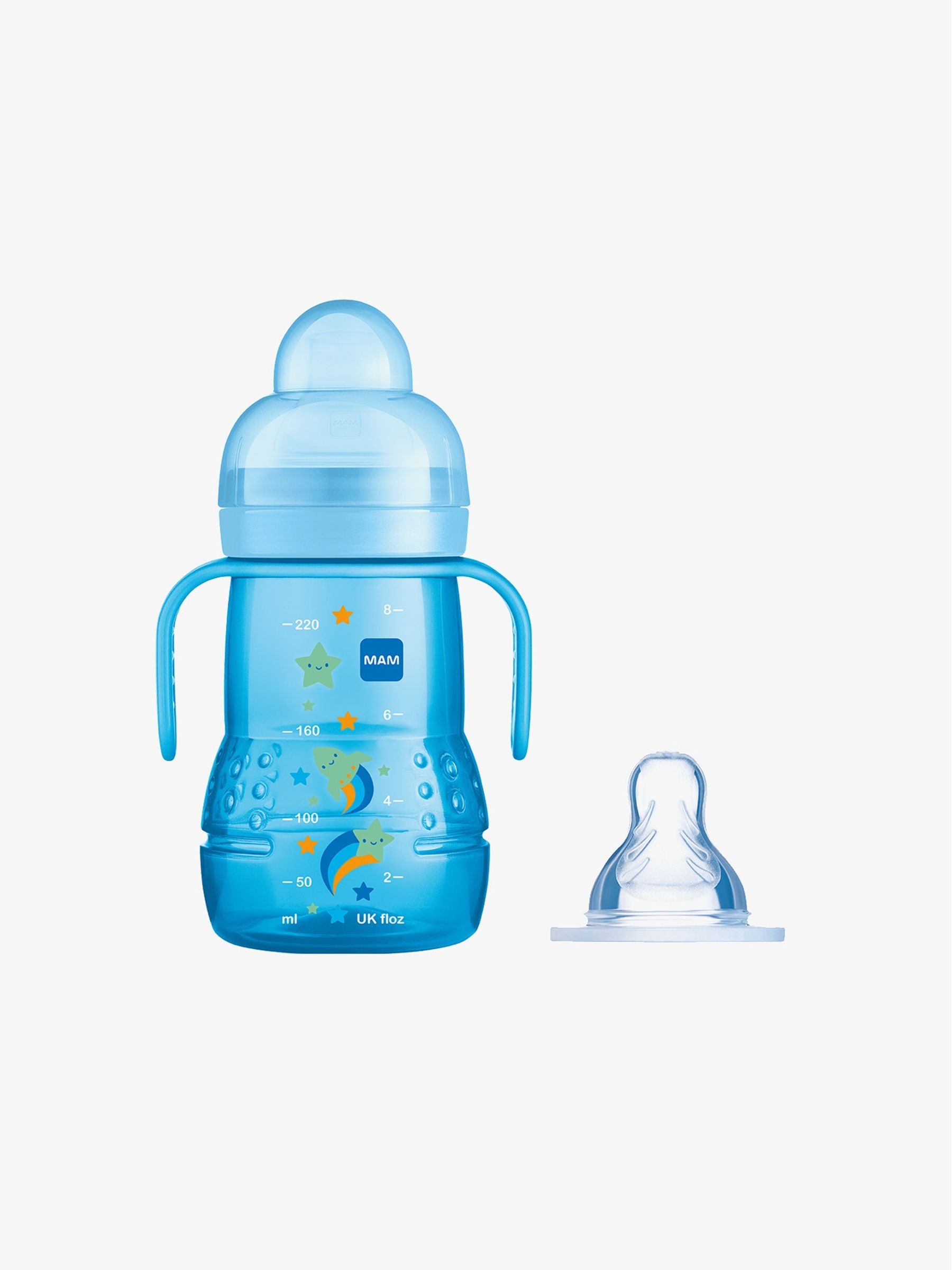 Blue MAM 2-in-1 Trainer Cup - Image 1 of 1