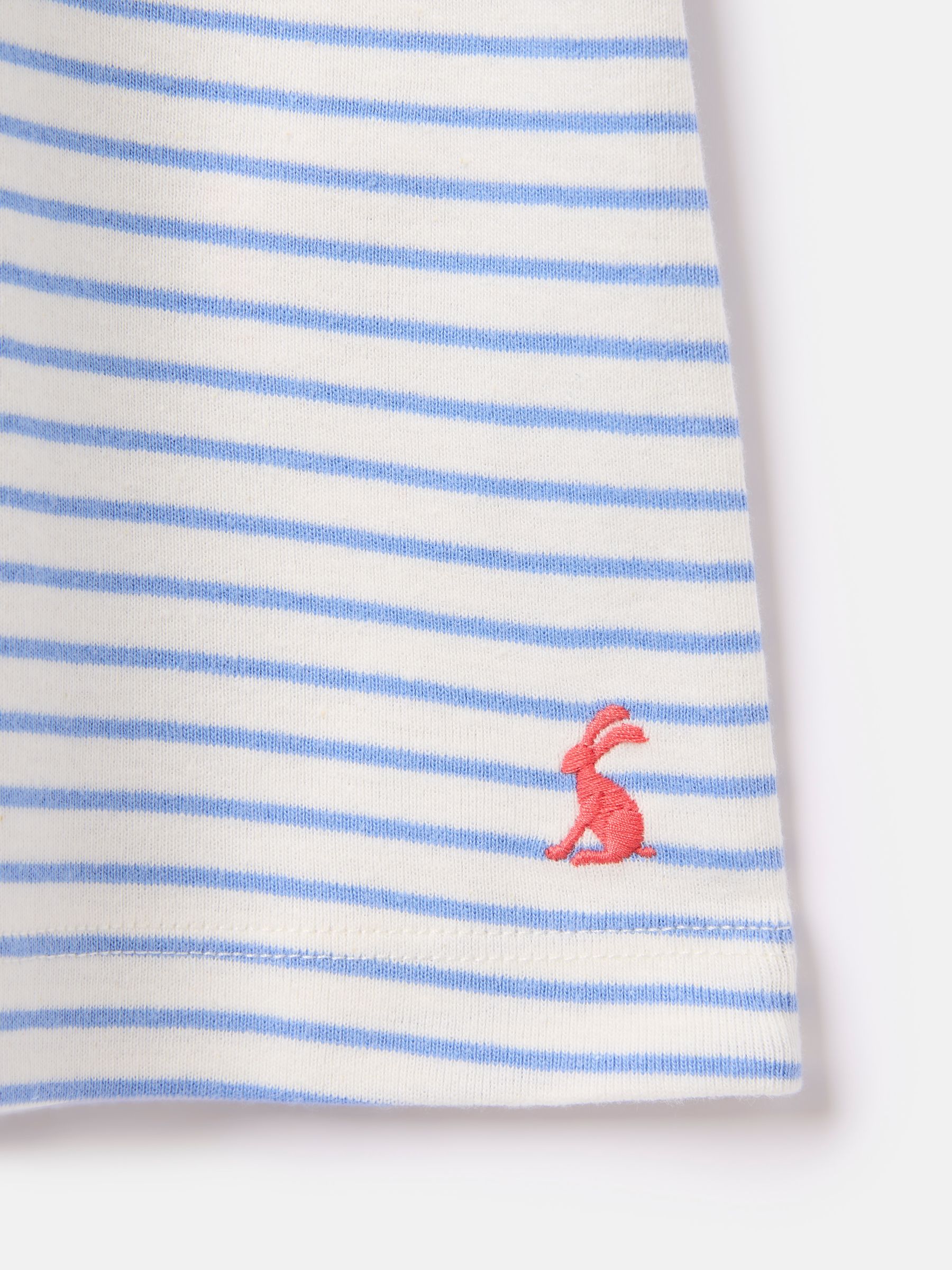 Girls' Butterfly Blue Frill Sleeve Jersey Vest - Image 4 of 4