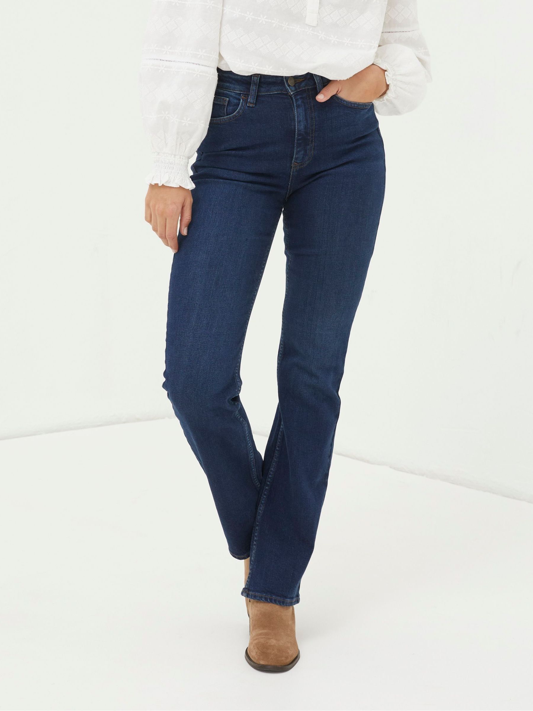 Brooke Dark Blue Bootcut Jeans - Image 4 of 6
