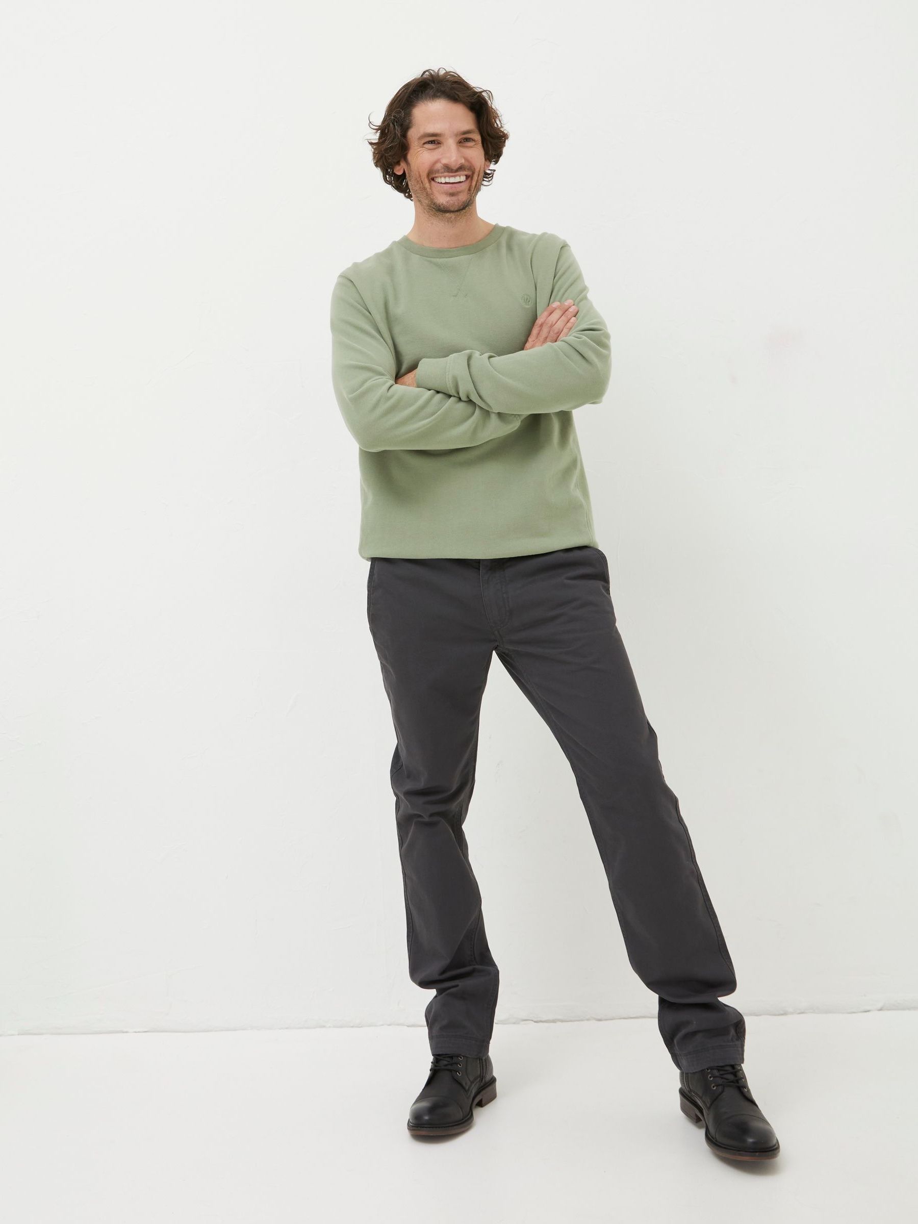 Grey Modern Coastal Chinos - Image 3 of 5