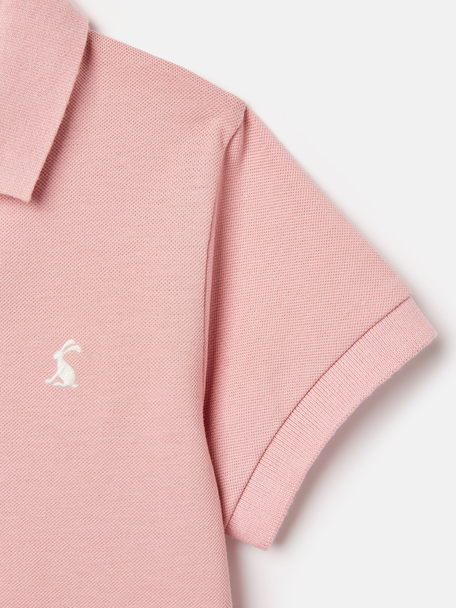 Girls' Orla Pink Polo Shirt Dress - Image 4 of 6