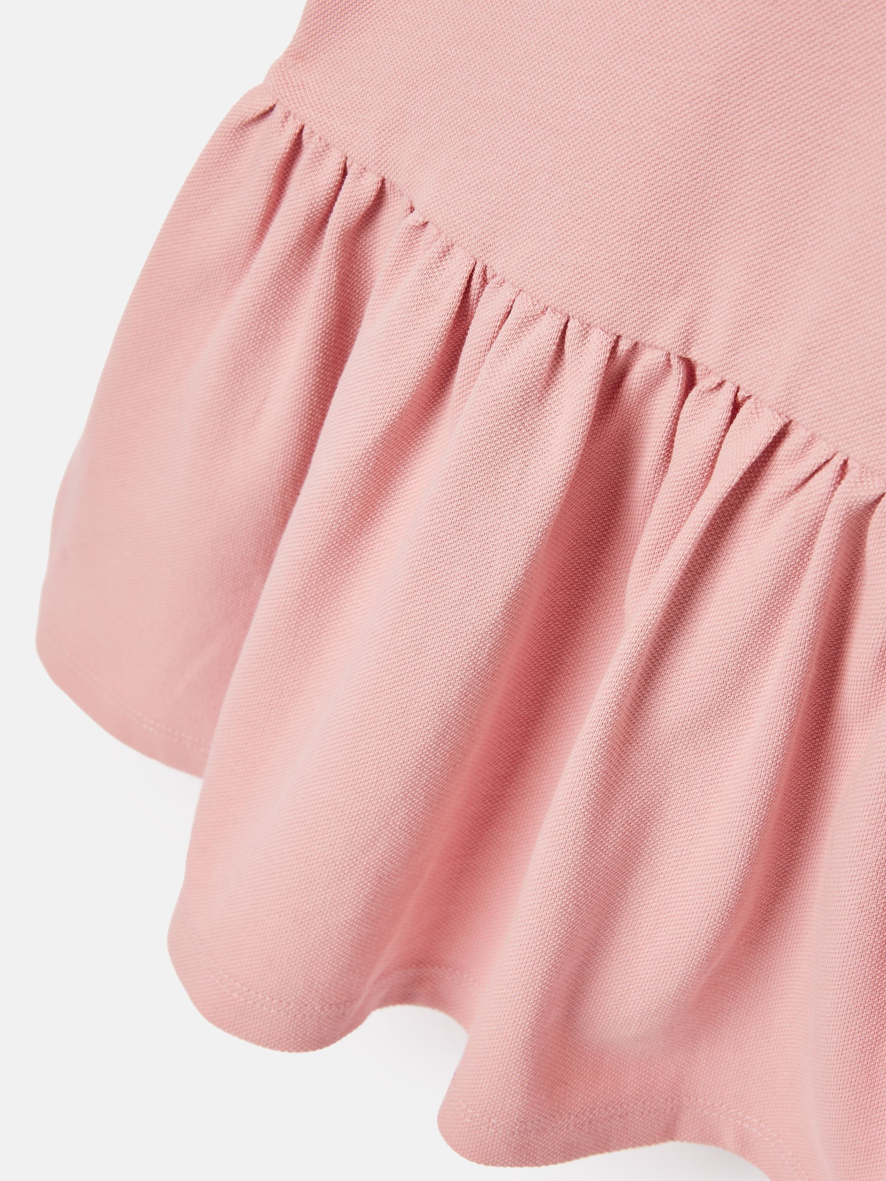Girls' Orla Pink Polo Shirt Dress - Image 5 of 6