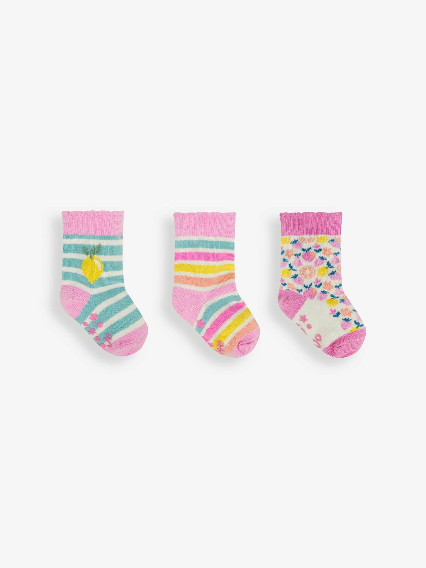 Duck Egg 3-Pack Fruit Socks - Image 1 of 4