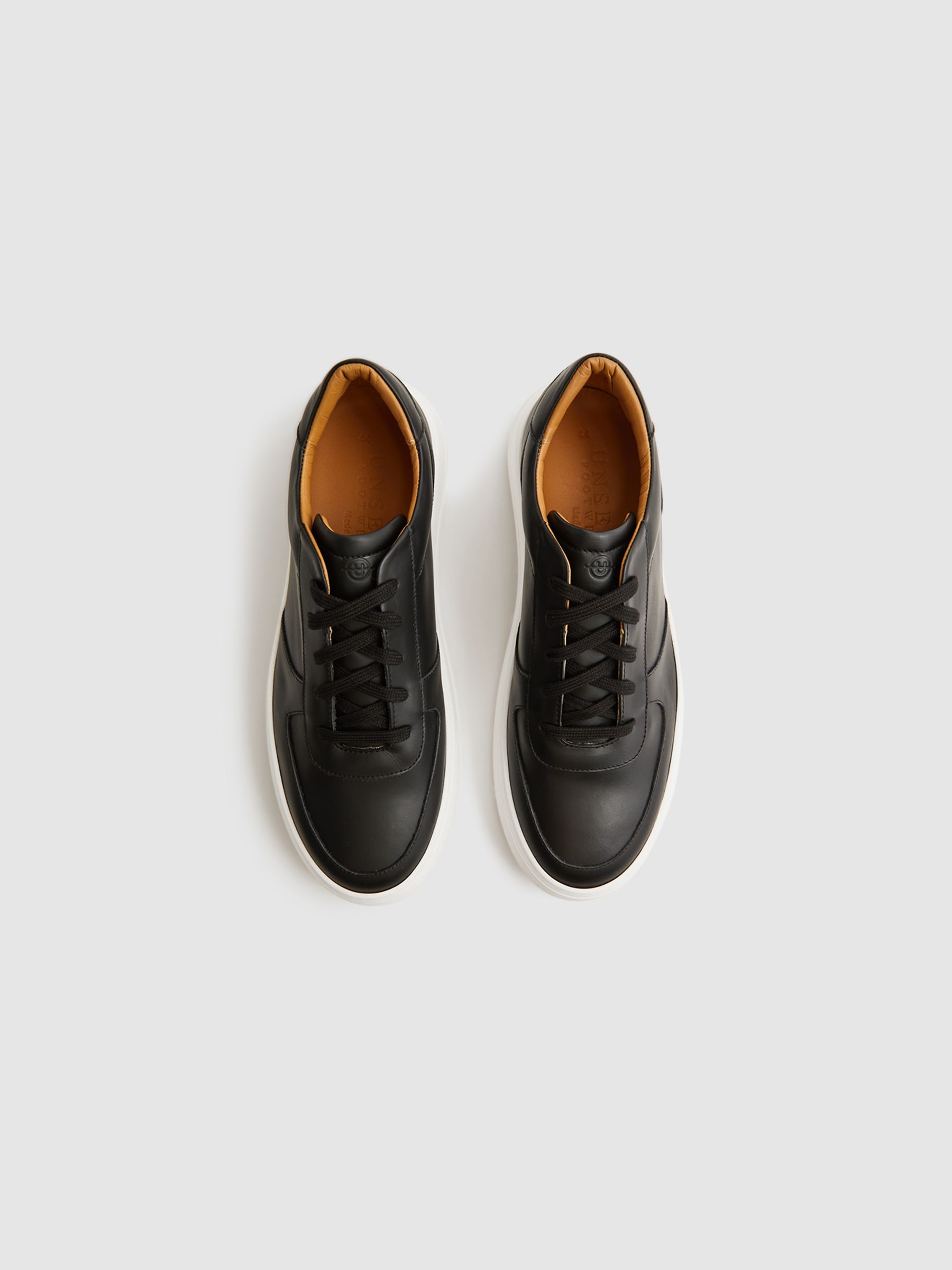 Unseen Marais Trainers in Black - Image 4 of 7