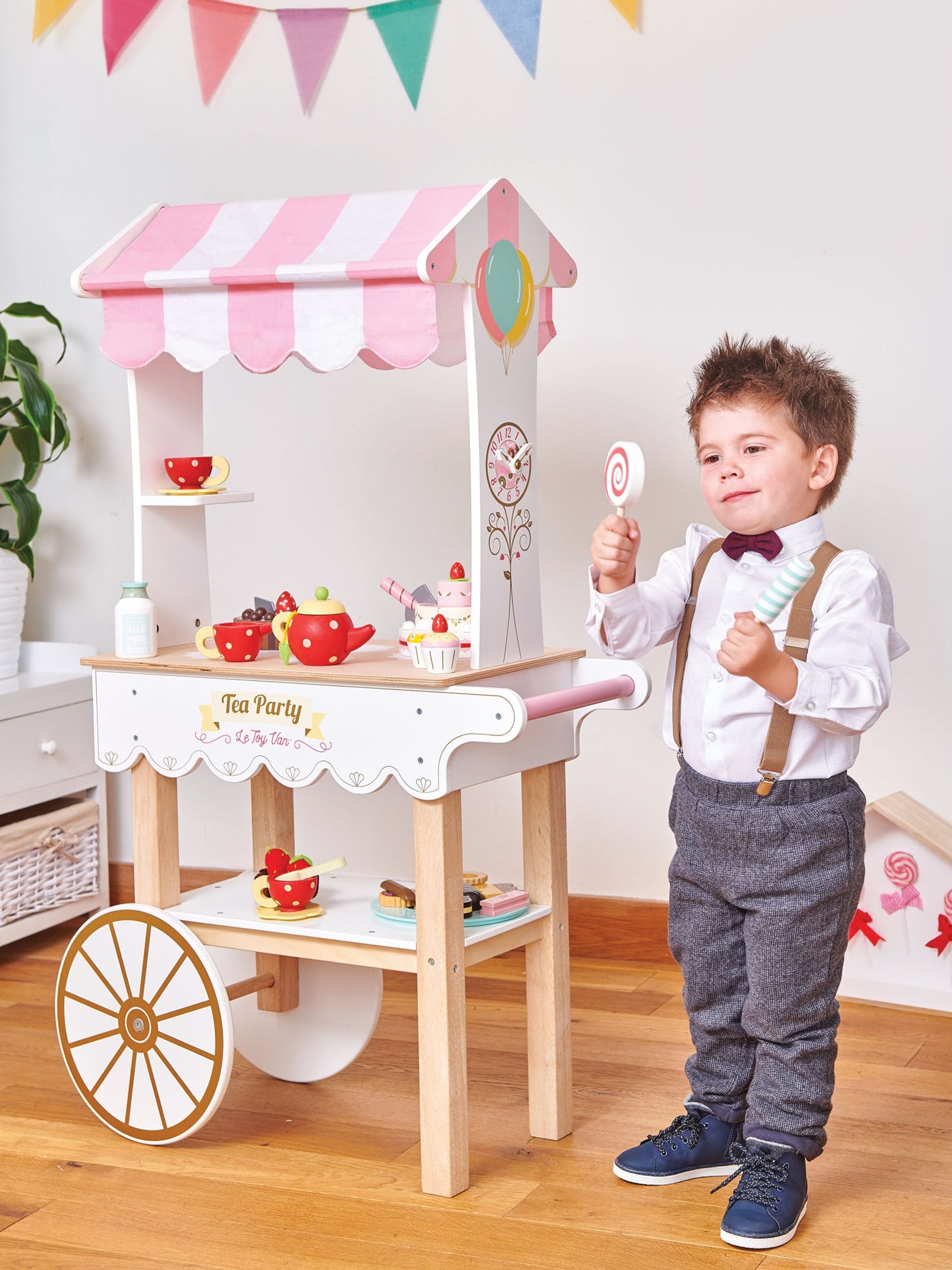 Le Toy Van Teas & Treats Trolley - Image 3 of 12