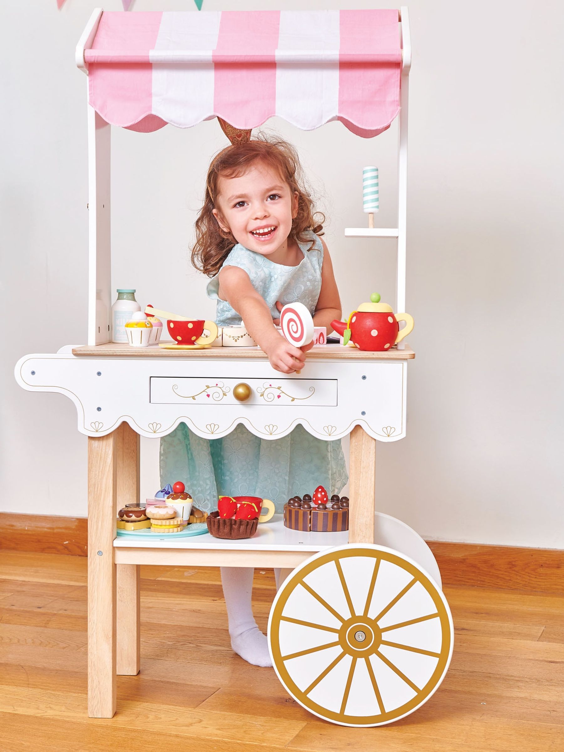 Le Toy Van Teas & Treats Trolley - Image 7 of 12