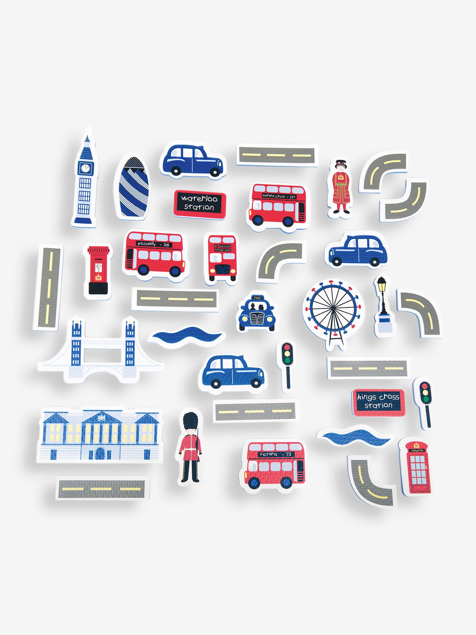 Floating London Foam Bath Shapes - Image 1 of 3
