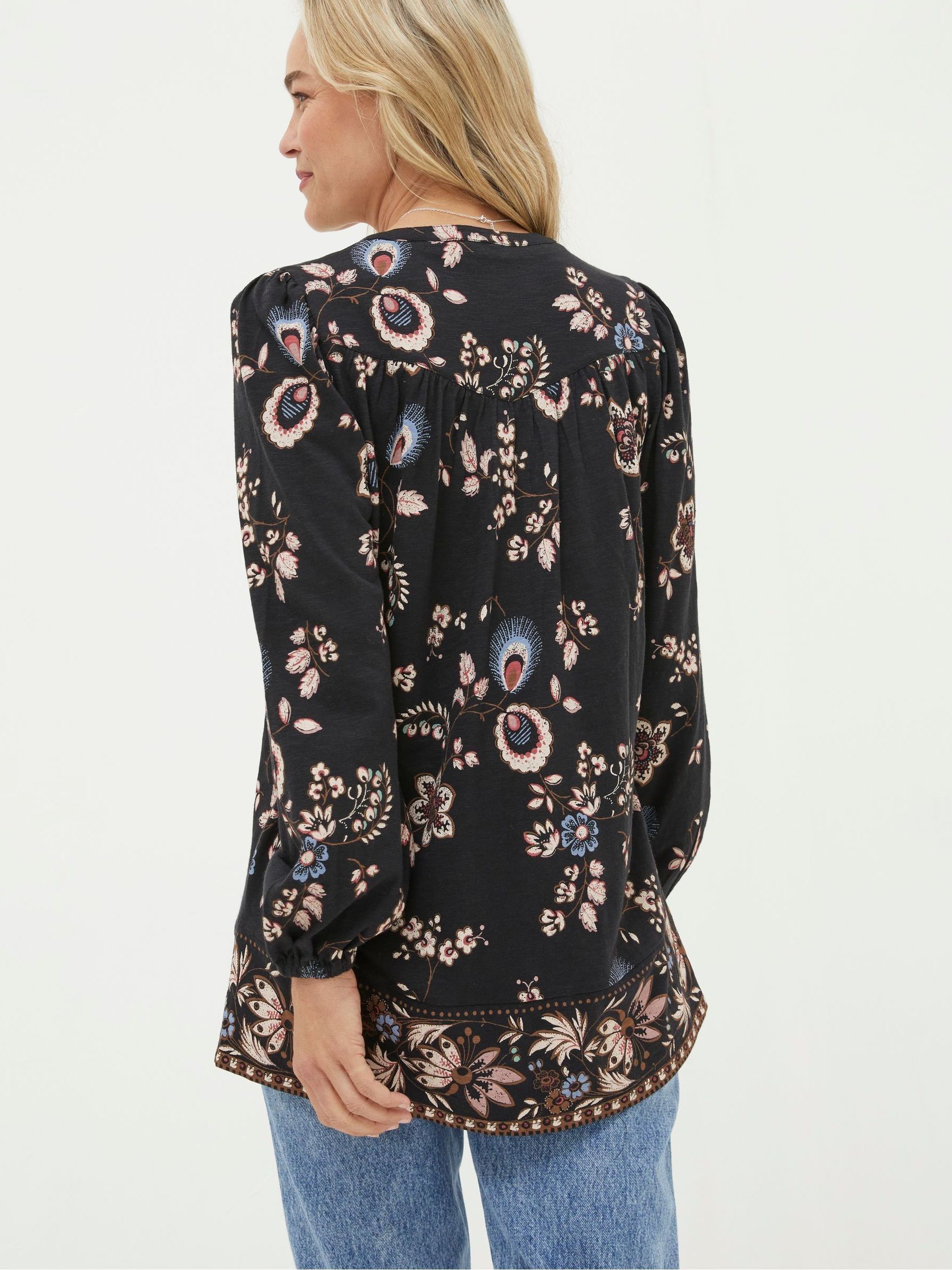 Black Betty Fall Floral Tunic - Image 2 of 4