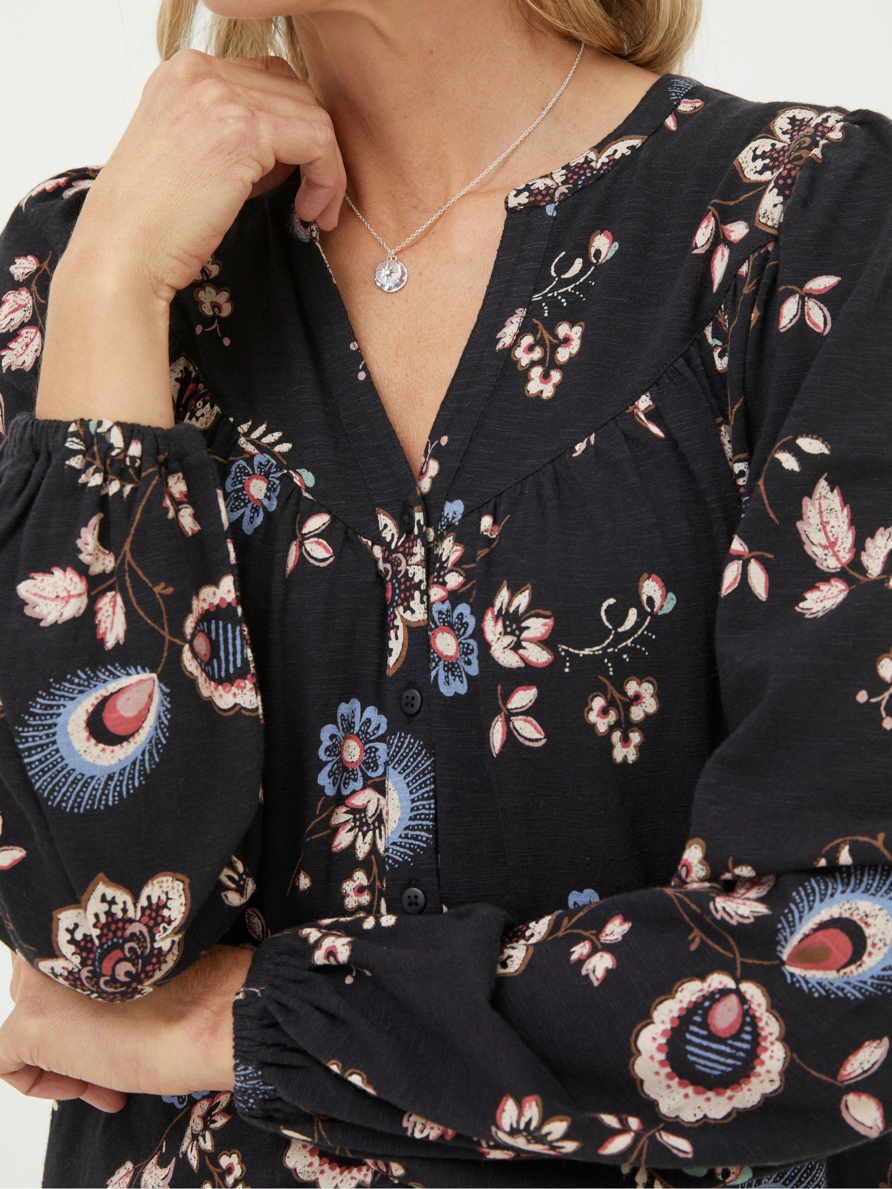 Black Betty Fall Floral Tunic - Image 3 of 4