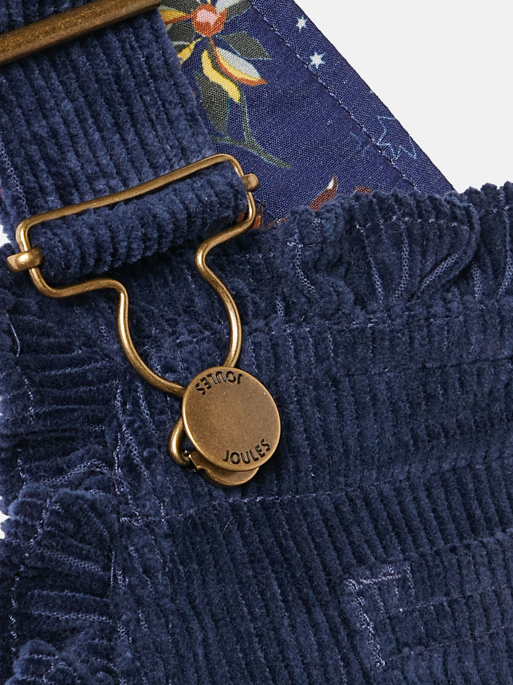 Angelina Navy Blue Cord Dungarees - Image 2 of 5