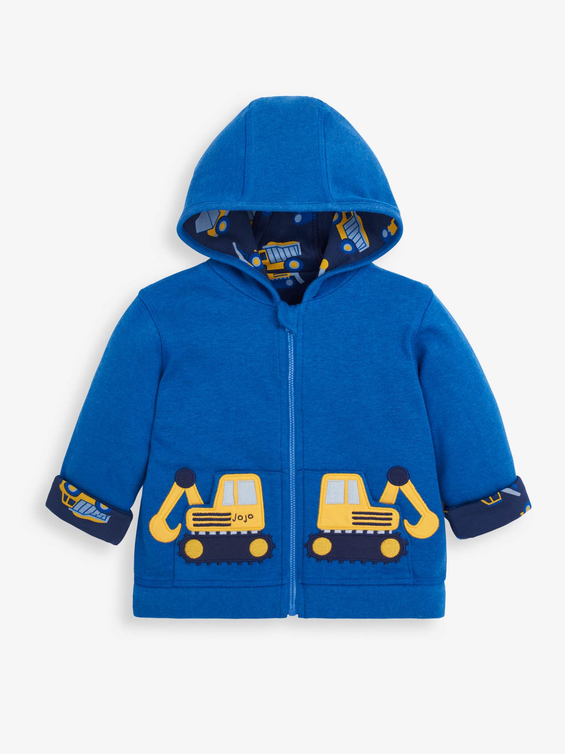 Cobalt Boys' Cobalt Digger Appliqué Reversible Hoodie - Image 1 of 8