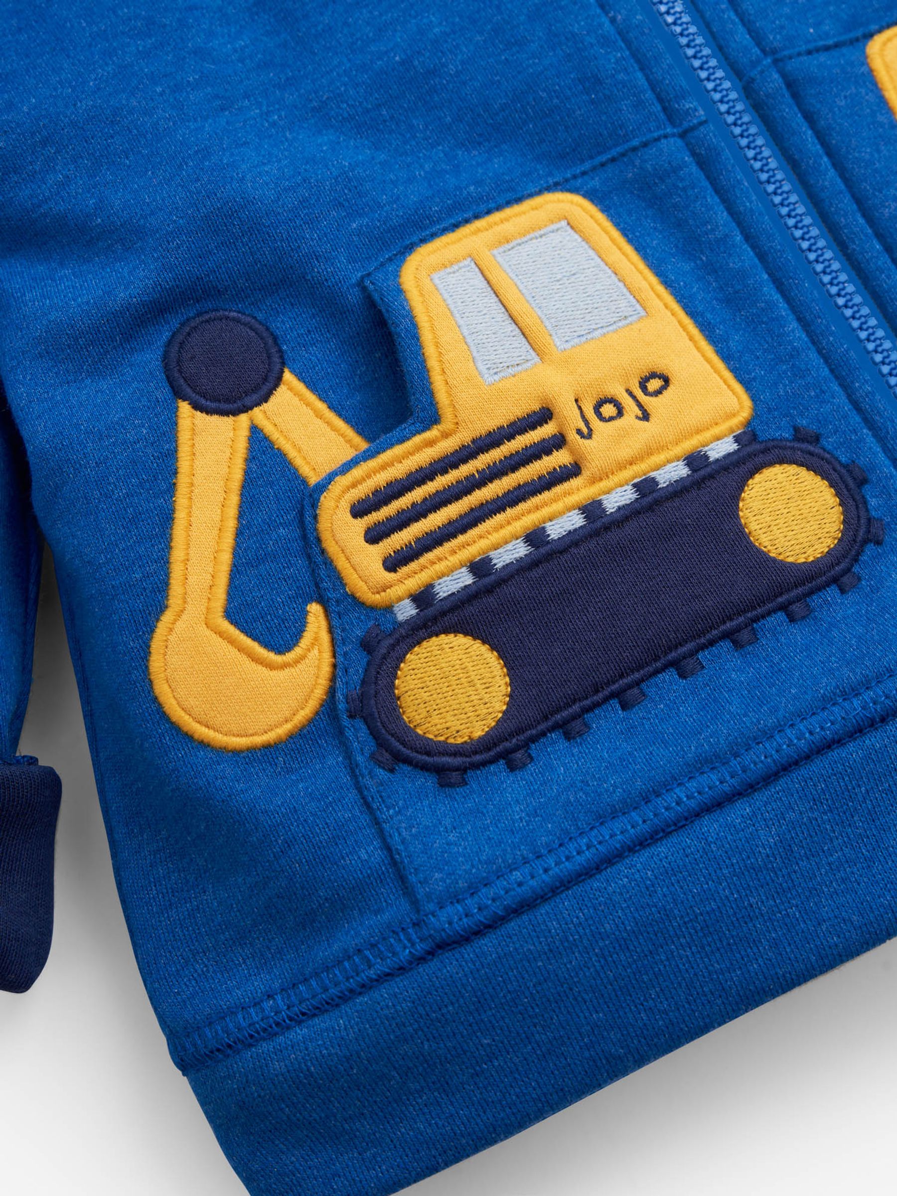 Cobalt Boys' Cobalt Digger Appliqué Reversible Hoodie - Image 4 of 8