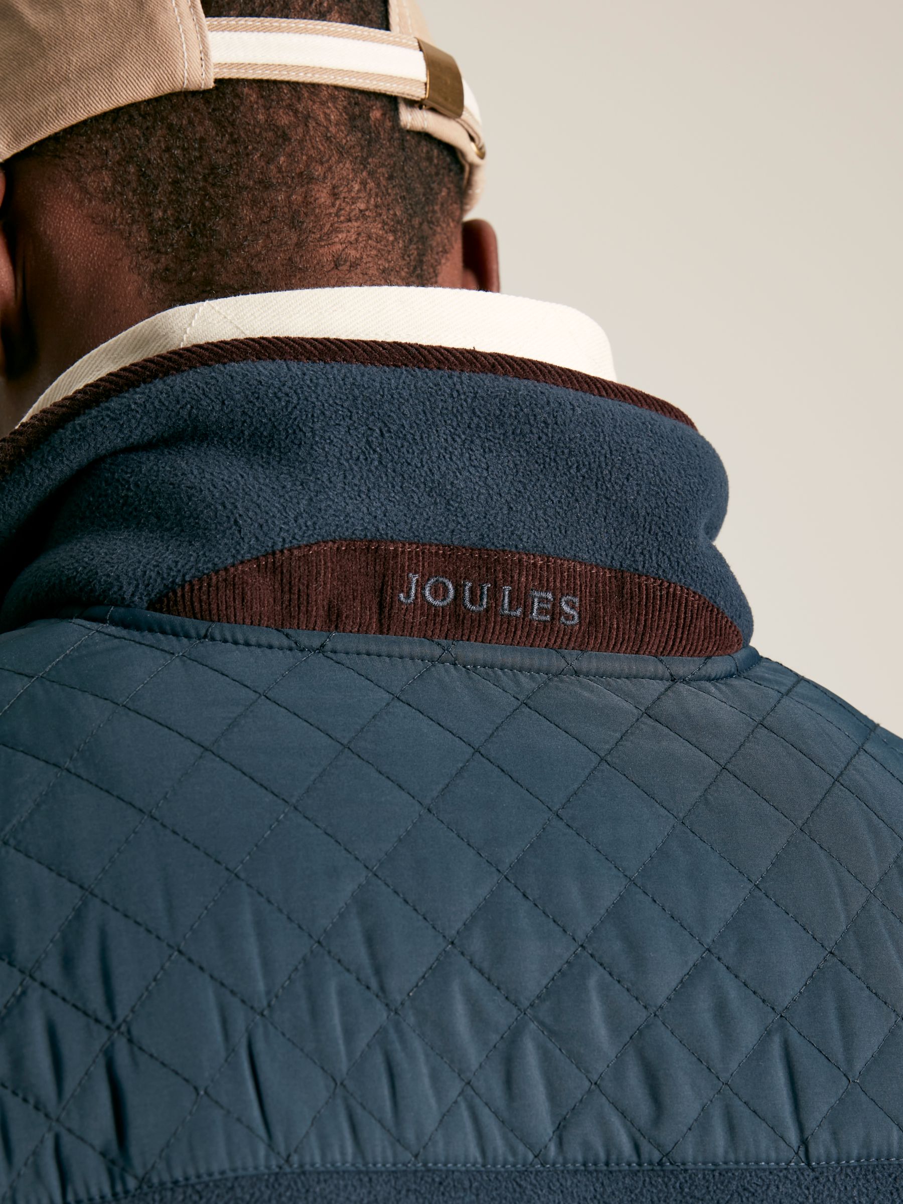 Greenfield Navy Blue Full Zip Fleece Gilet - Image 5 of 7