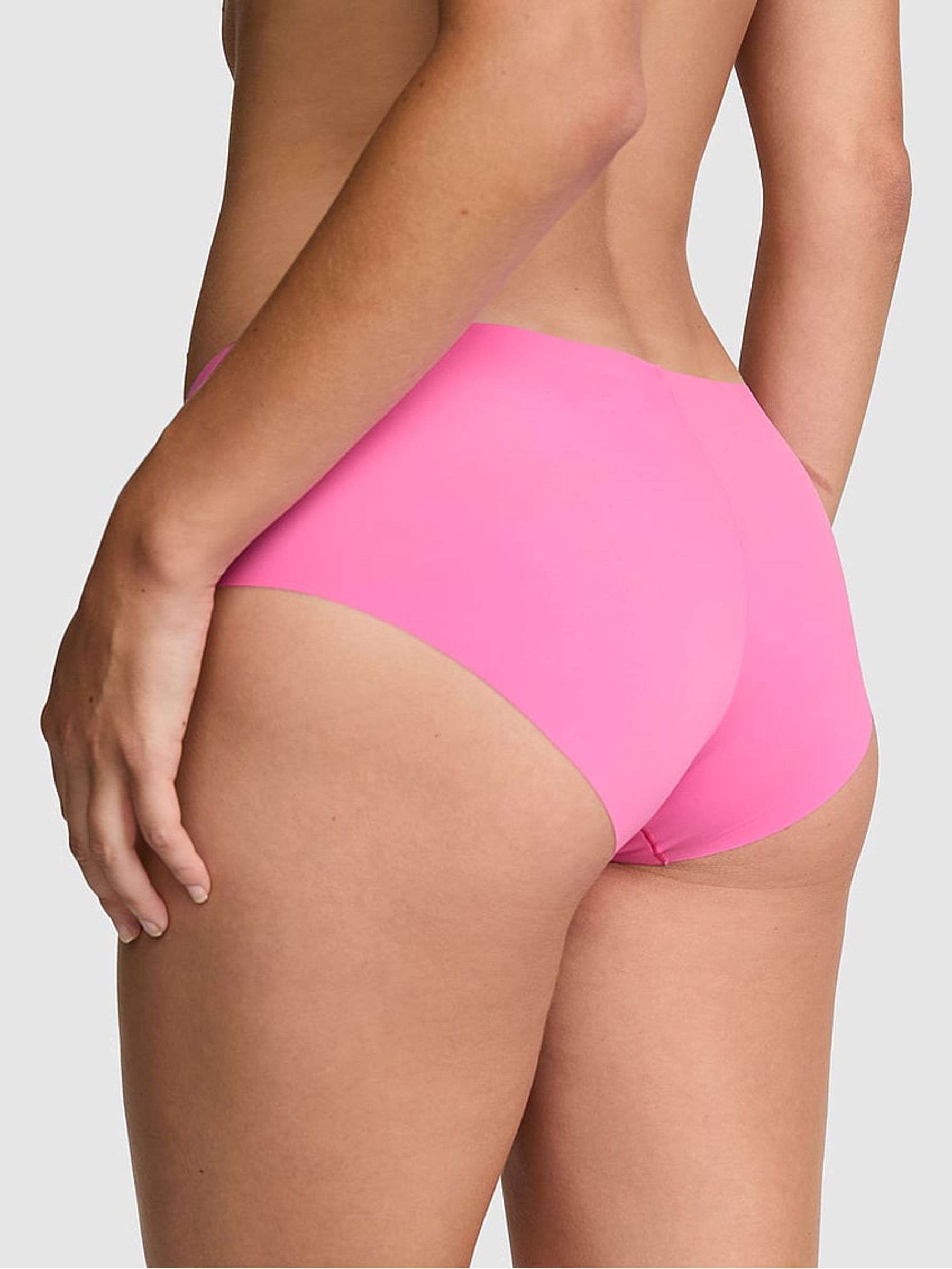 Hollywood Pink Diamante Hipster No Show Knickers - Image 2 of 3 Hollywood Pink Diamante Hipster No Show Knickers - Image 2 of 3