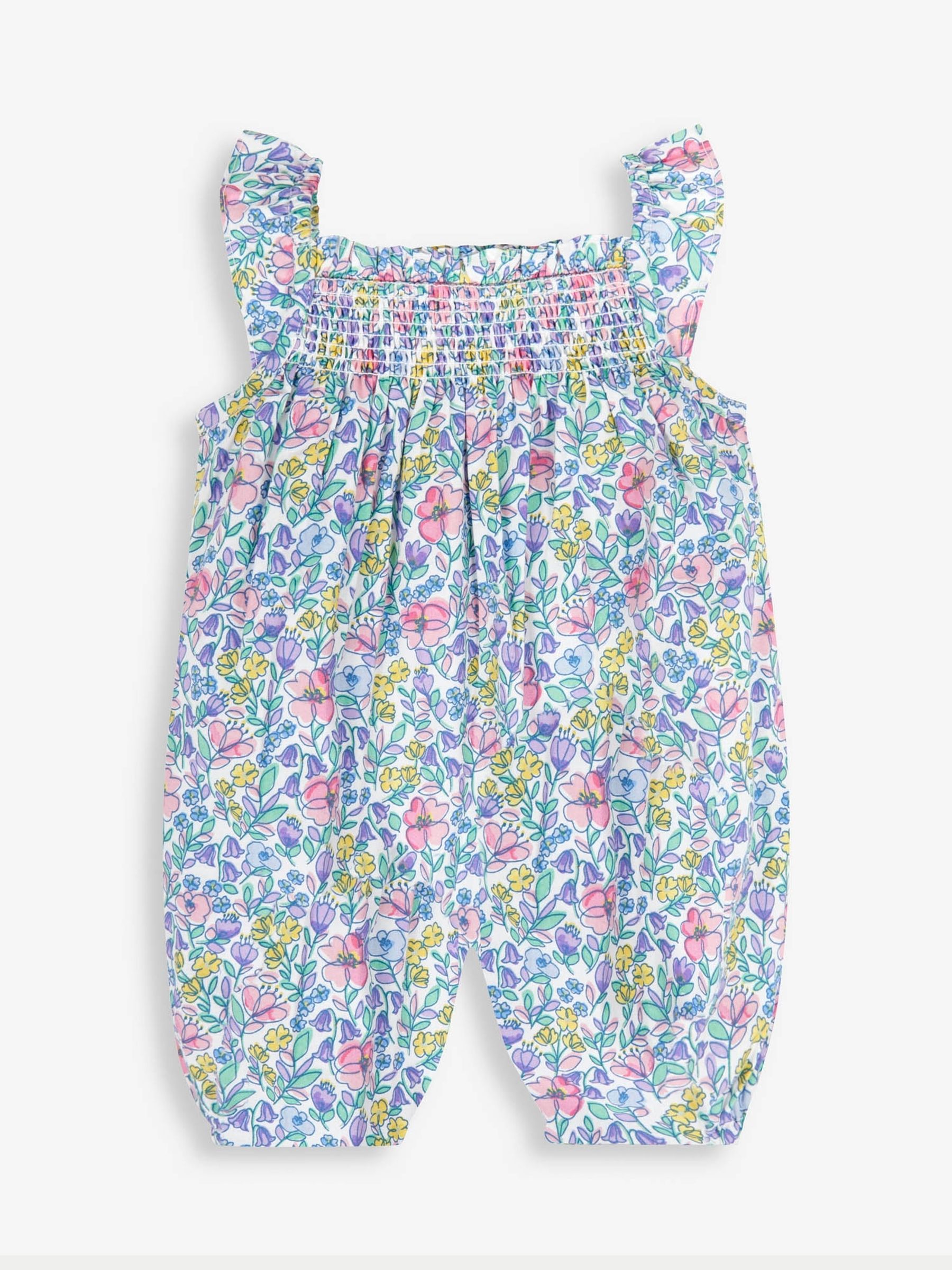 Pink Meadow Floral Print Sunsuit - Image 1 of 2